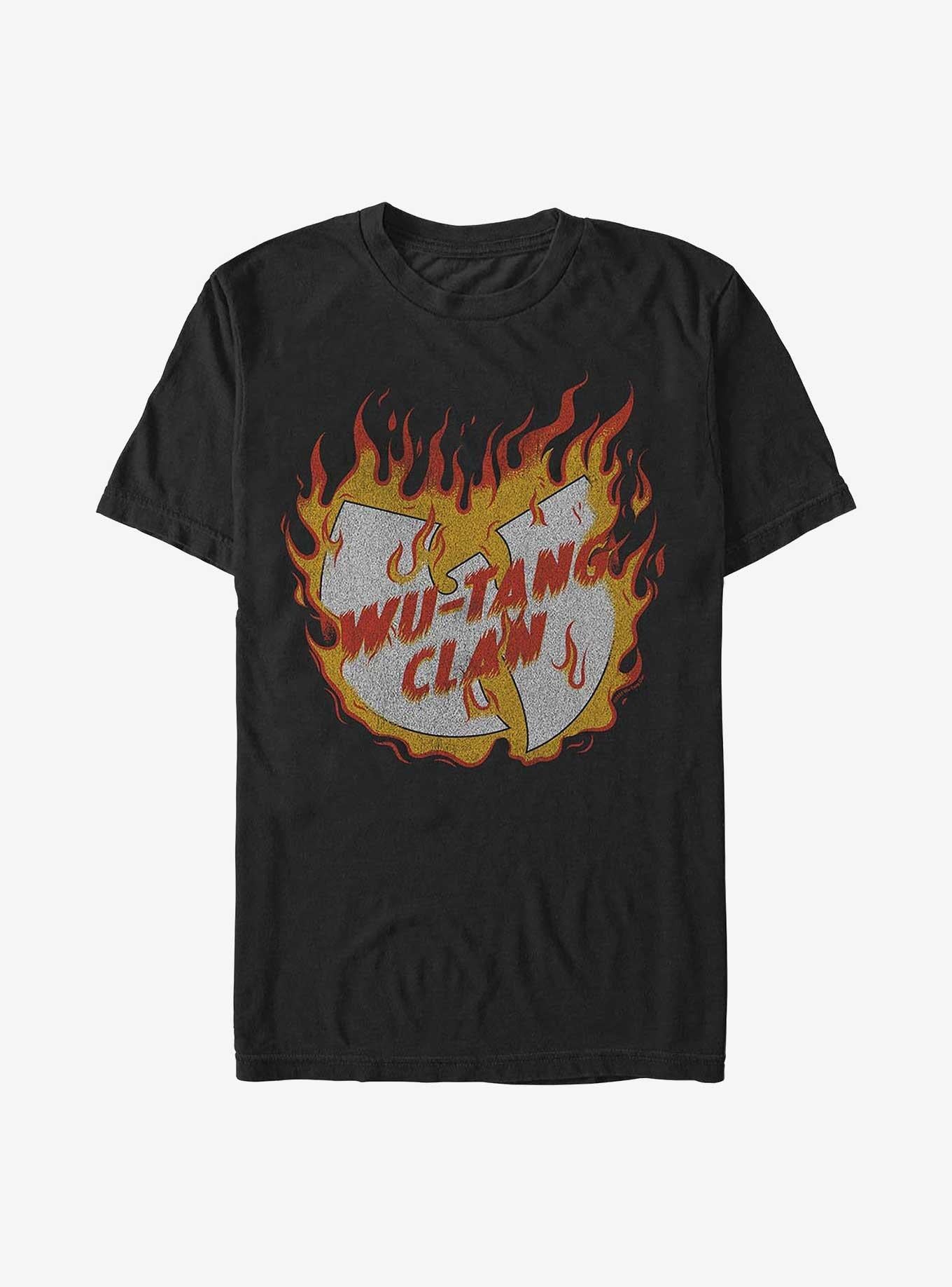 Wu-Tang Clan Fire T-Shirt | Trending Graphic Tee For Fans