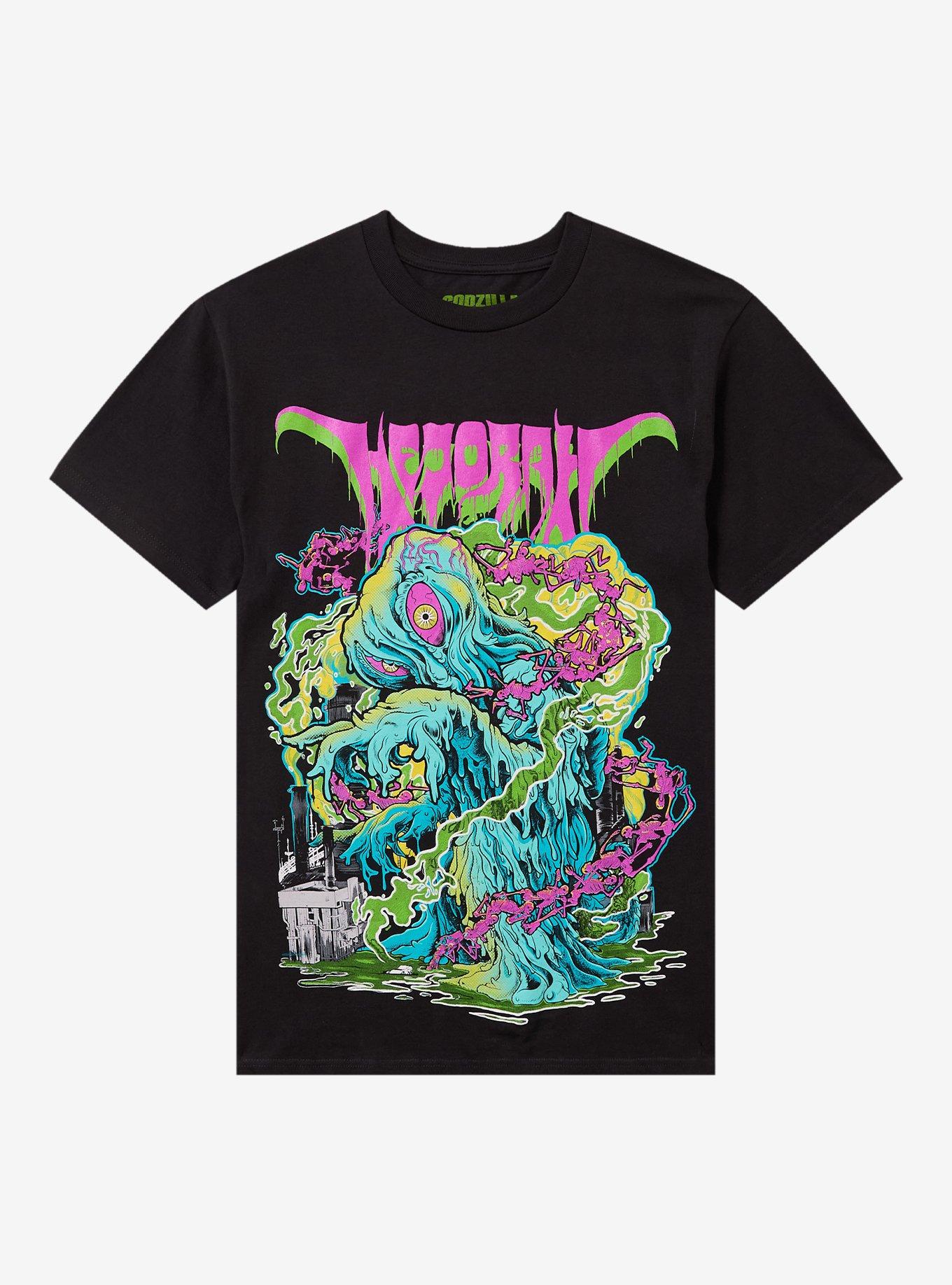 Ghost X Ghost Godzilla Hedorah Metal T-Shirt | Trending Graphic Tee For Fans