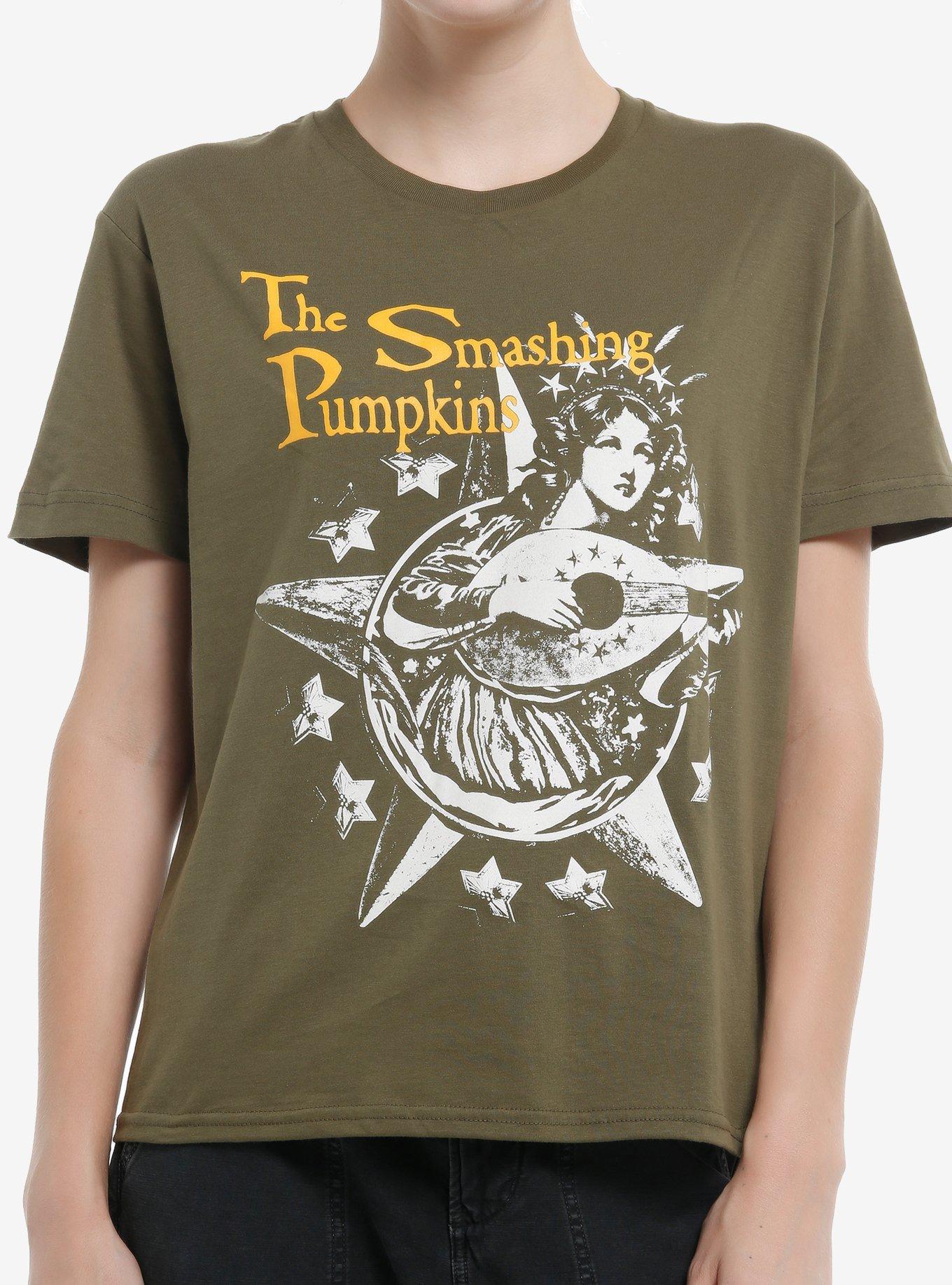 The Smashing Pumpkins Mellon Collie And The Infinite Sadness Crop T-Shirt | Trending Graphic Tee For Fans