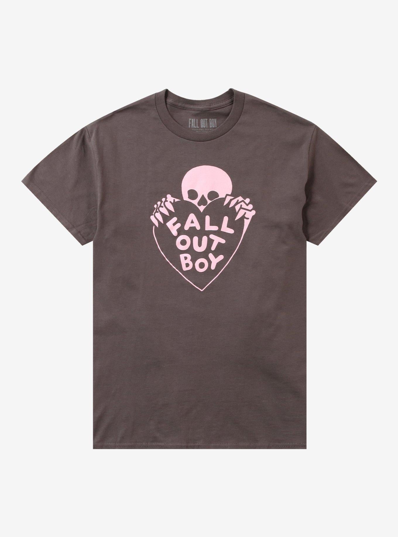Fall Out Boy Skeleton Heart T-Shirt | Trending Graphic Tee For Fans