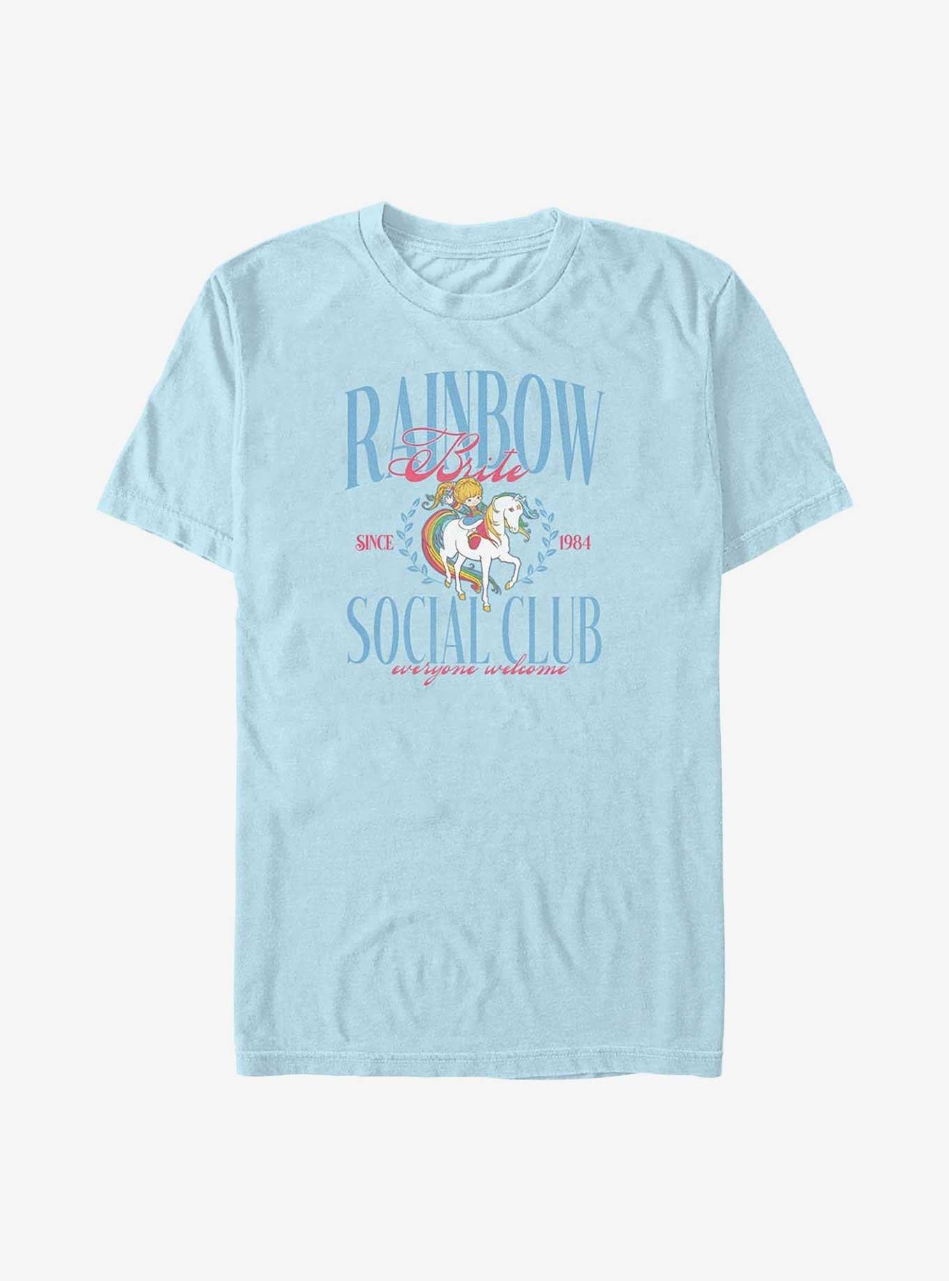Rainbow Brite Social Club Garment Dye T-Shirt | Trending Graphic Tee For Fans