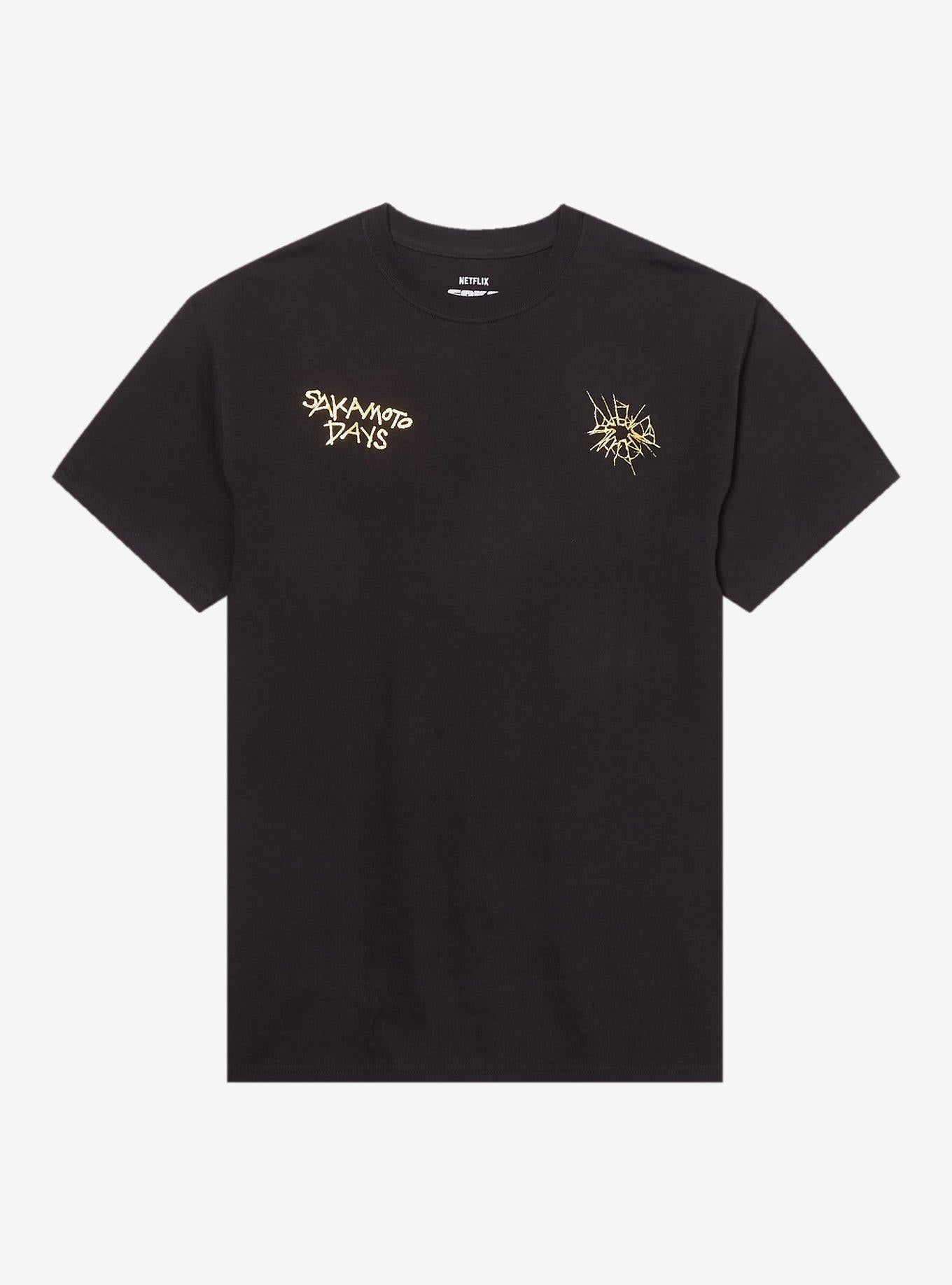 Sakamoto Days Bullet Foil Print Double-Sided T-Shirt | Trending Graphic Tee For Fans