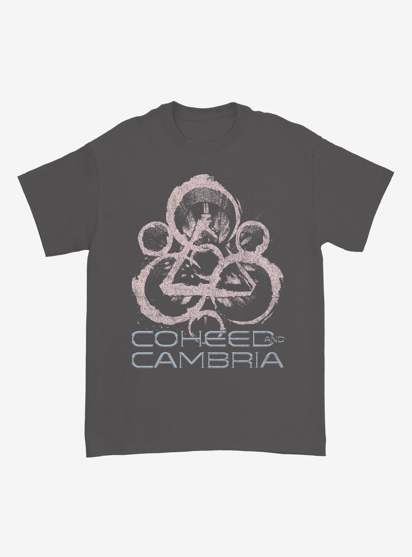 Coheed And Cambria Grey Logo T-Shirt | Trending Graphic Tee For Fans
