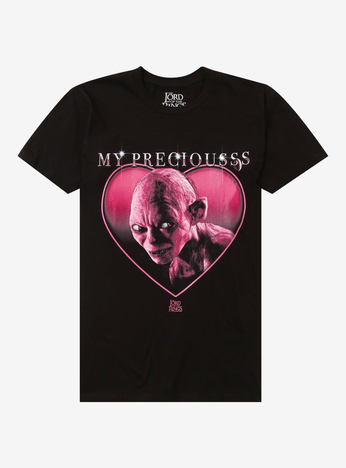 The Lord Of The Rings Gollum Precious Heart Girls T-Shirt | Trending Graphic Tee For Fans