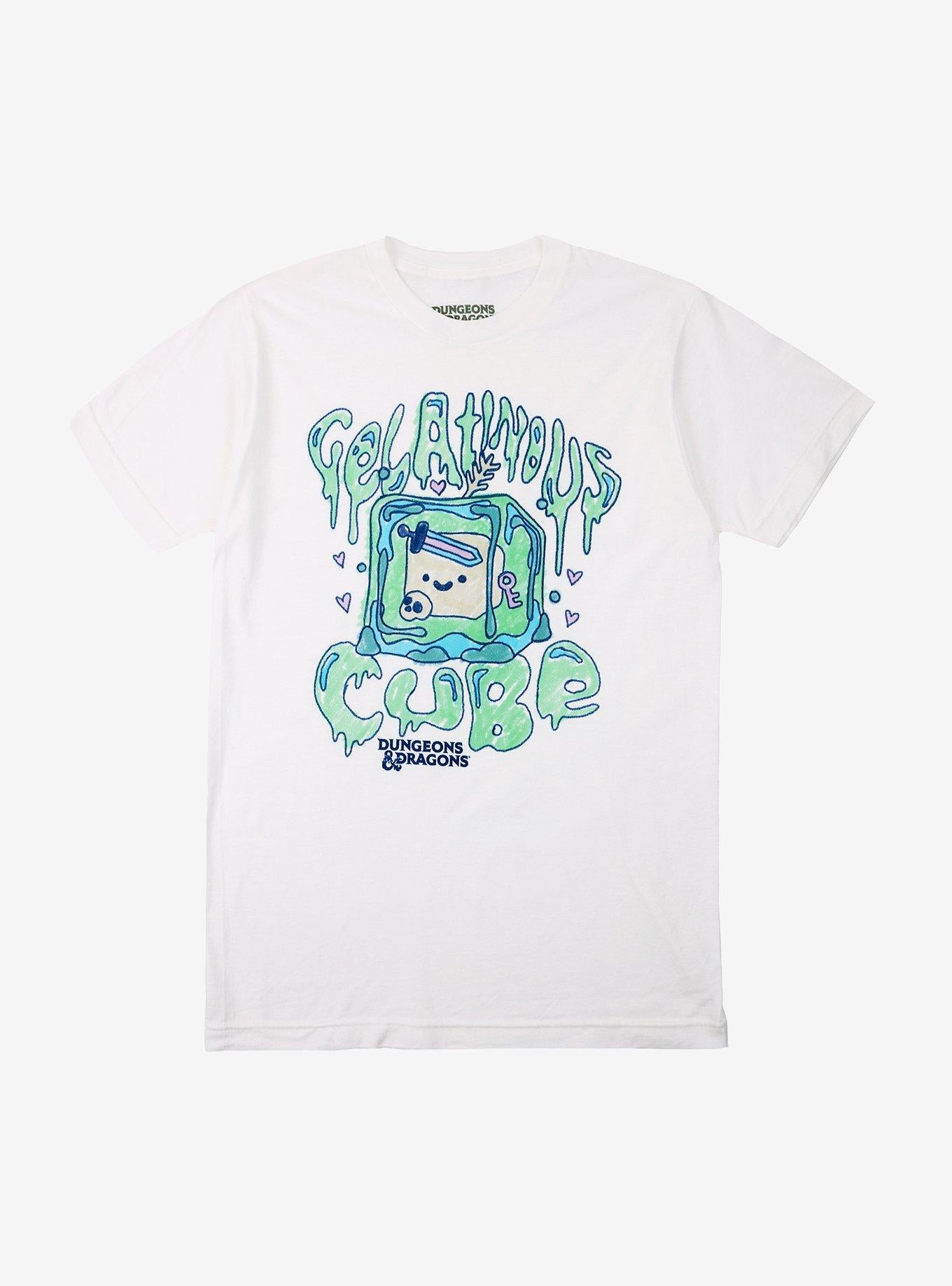 Dungeons & Dragons Chibi Gelatinous Cube Girls T-Shirt | Trending Graphic Tee For Fans