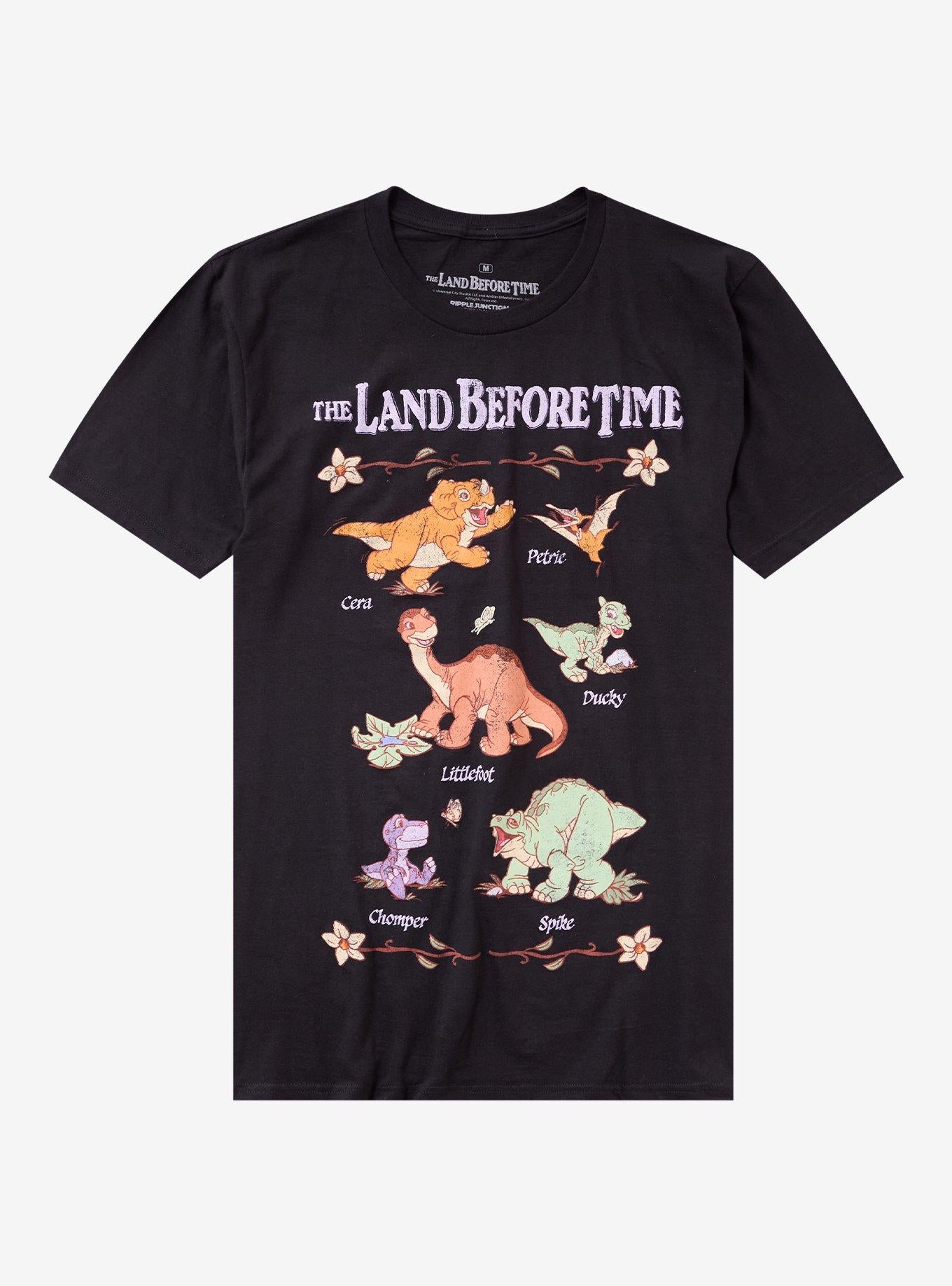 The Land Before Time Dinosaurs T-Shirt | Trending Graphic Tee For Fans