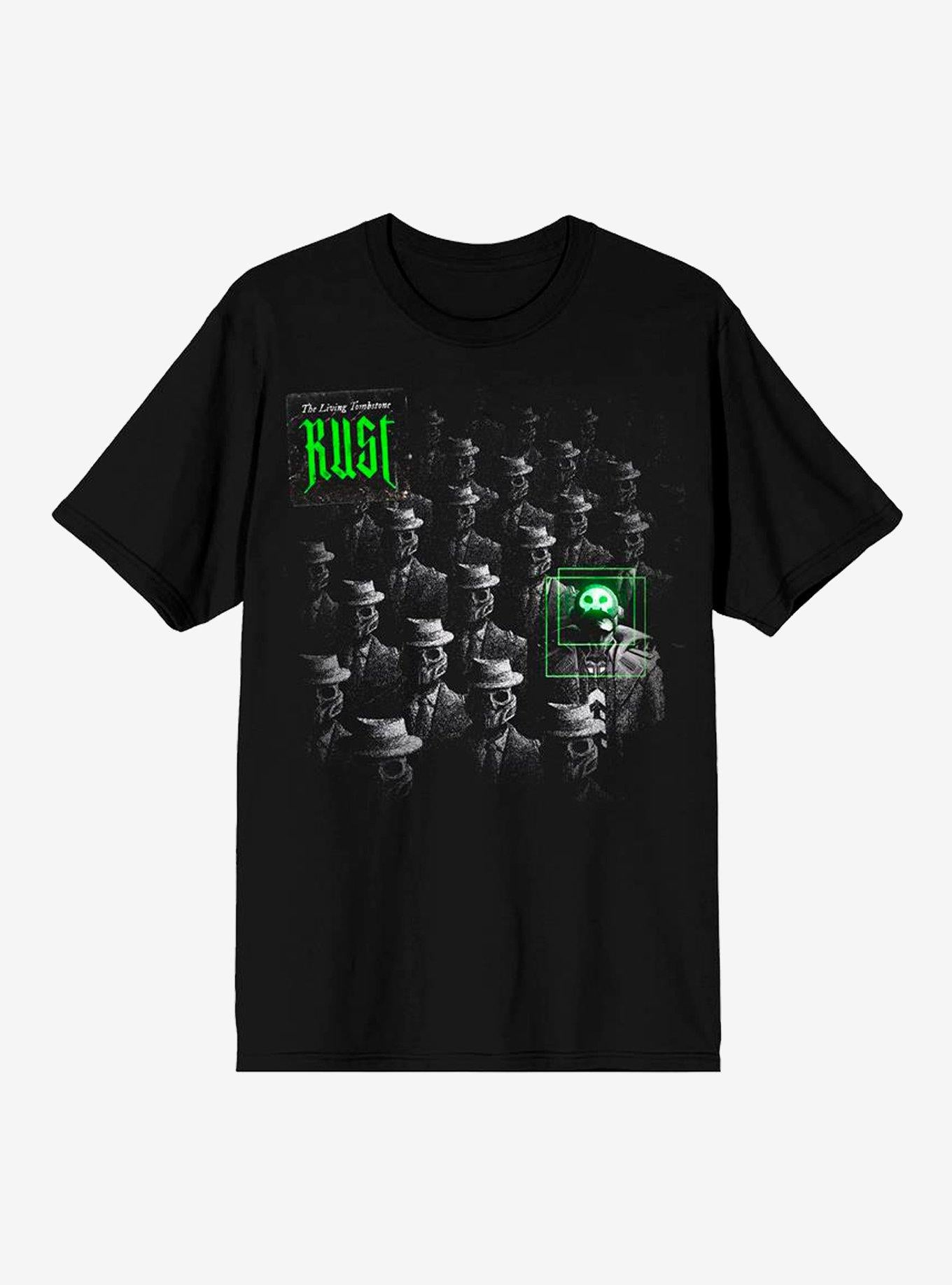 The Living Tombstone Rust Album Cover Hot Topic Exclusive T-Shirt | Trending Graphic Tee For Fans