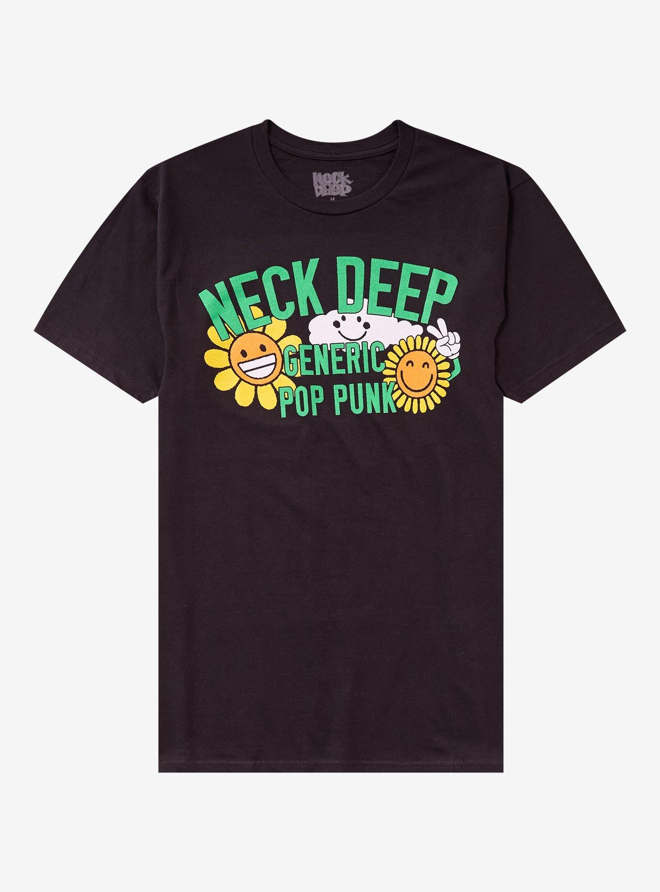 Neck Deep Summer Icons T-Shirt | Trending Graphic Tee For Fans