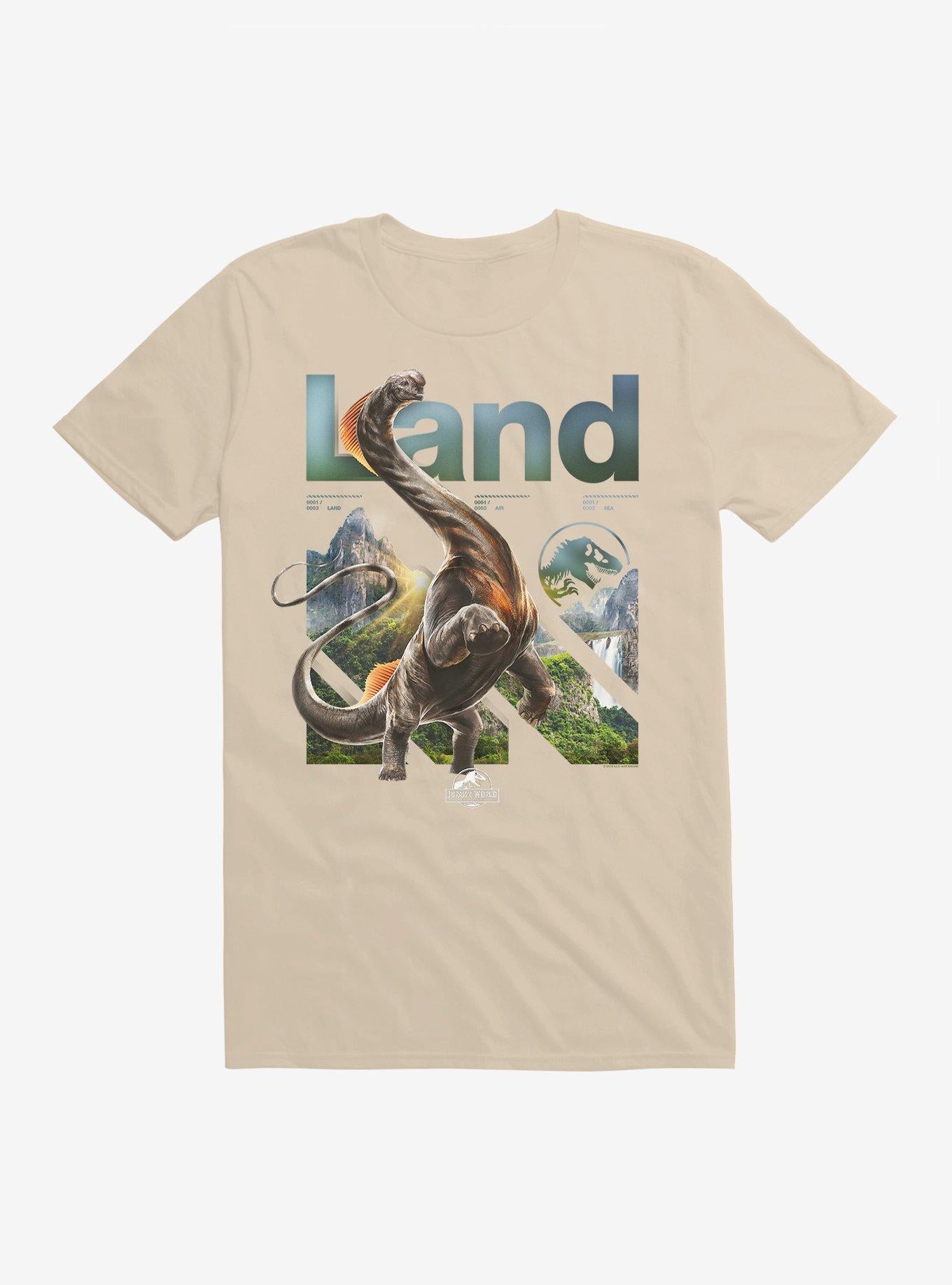 Jurassic World Rebirth Land Titanosaurus T-Shirt | Trending Graphic Tee For Fans