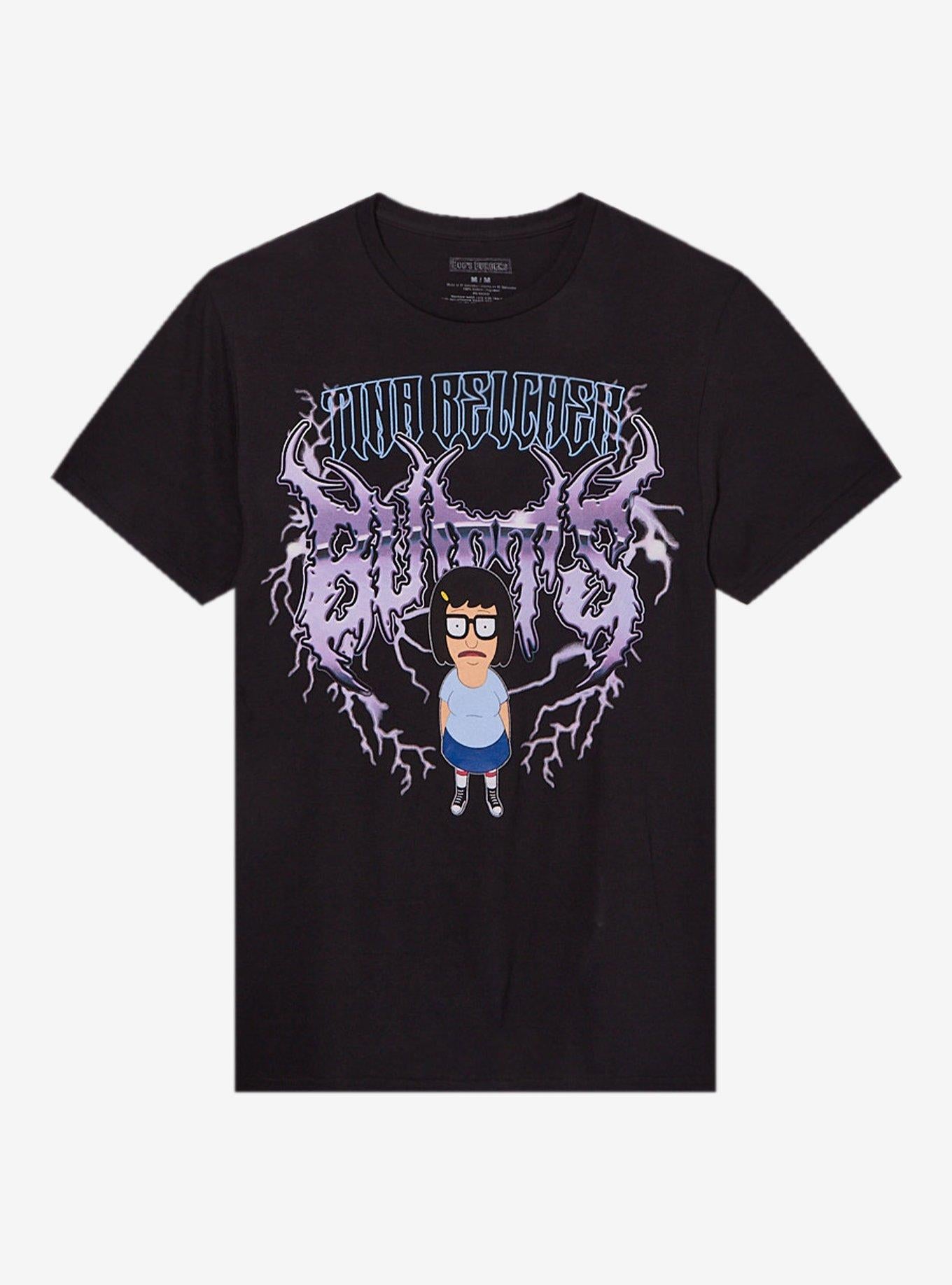 Bob's Burgers Tina Belcher Butts Metal T-Shirt | Trending Graphic Tee For Fans