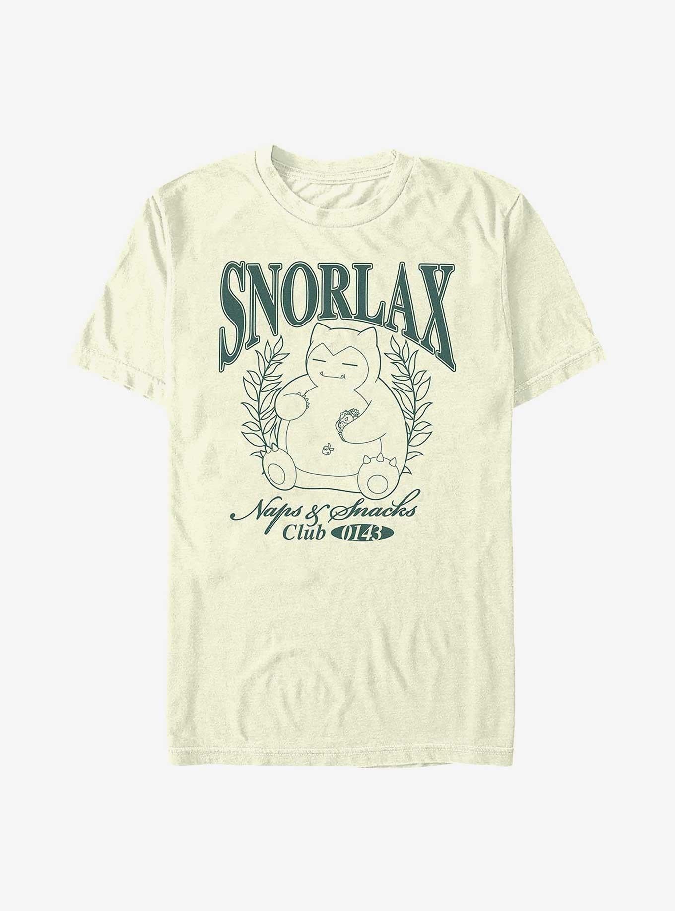 Pokemon Snorlax Collegiate T-Shirt | Trending Graphic Tee For Fans
