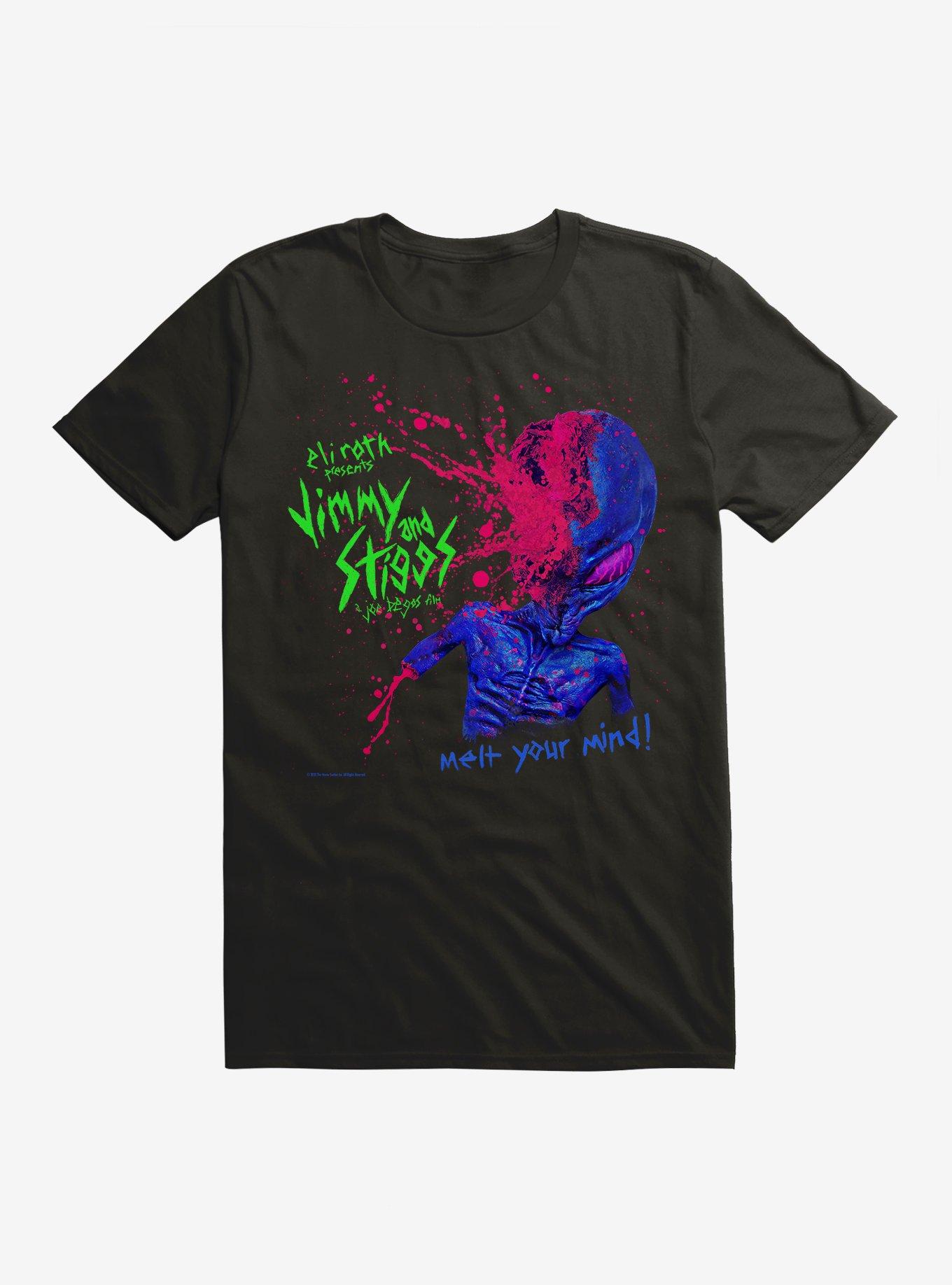 Jimmy And Stiggs Alien Melt Your Mind T-Shirt | Trending Graphic Tee For Fans