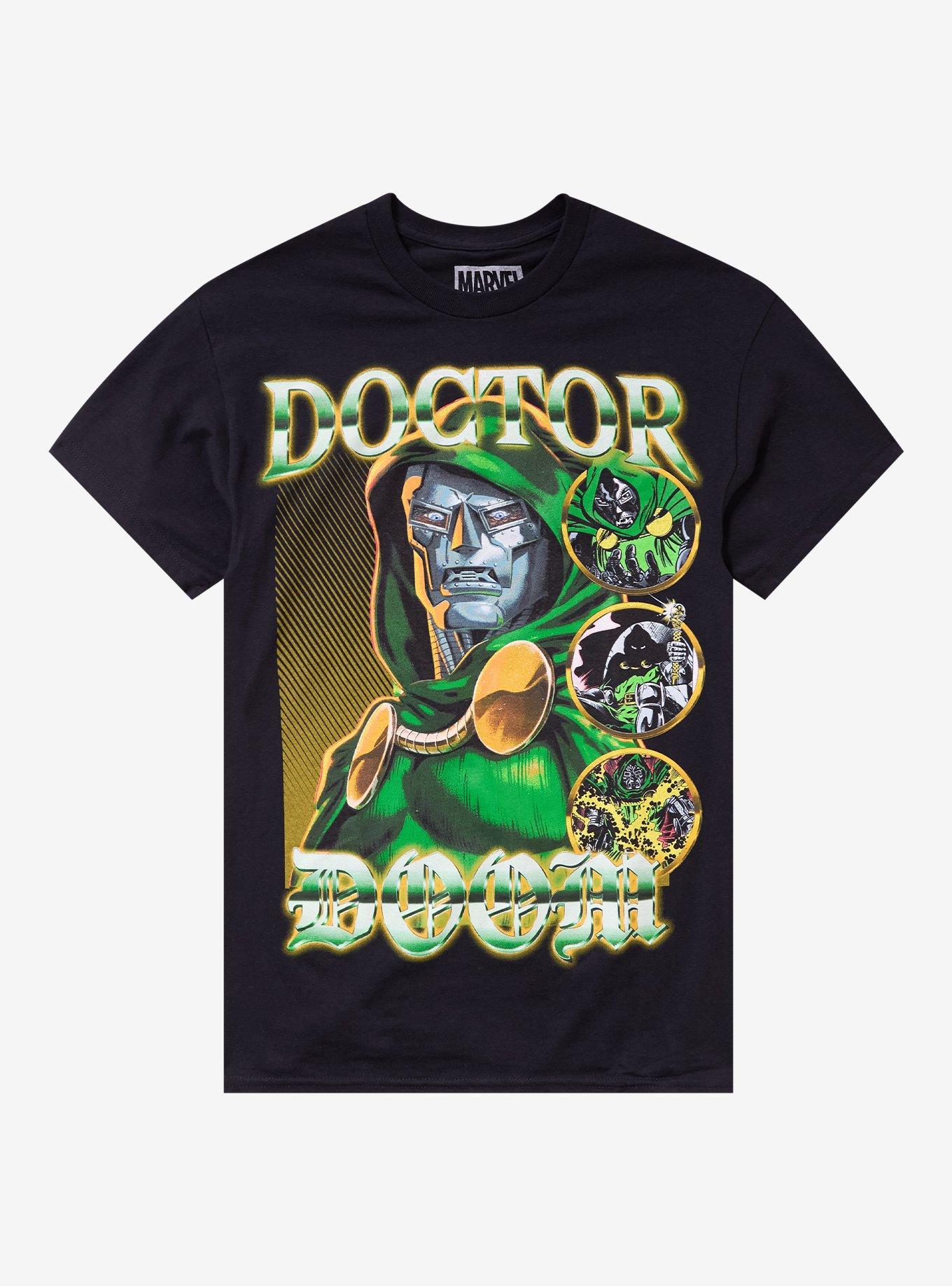 Marvel The Fantastic Four Doctor Doom Collage T-Shirt | Trending Graphic Tee For Fans