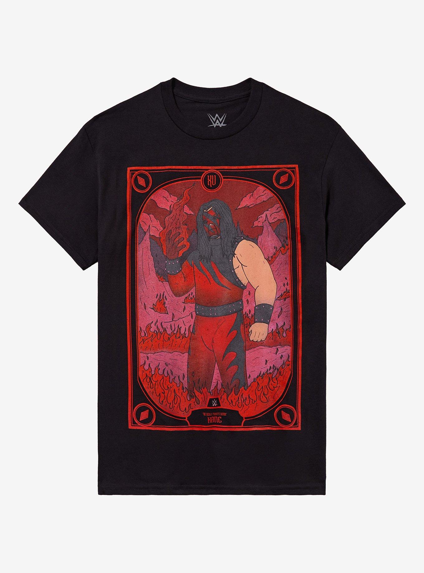 WWE Kane Tarot Card By Sketch & Scythe T-Shirt | Trending Graphic Tee For Fans