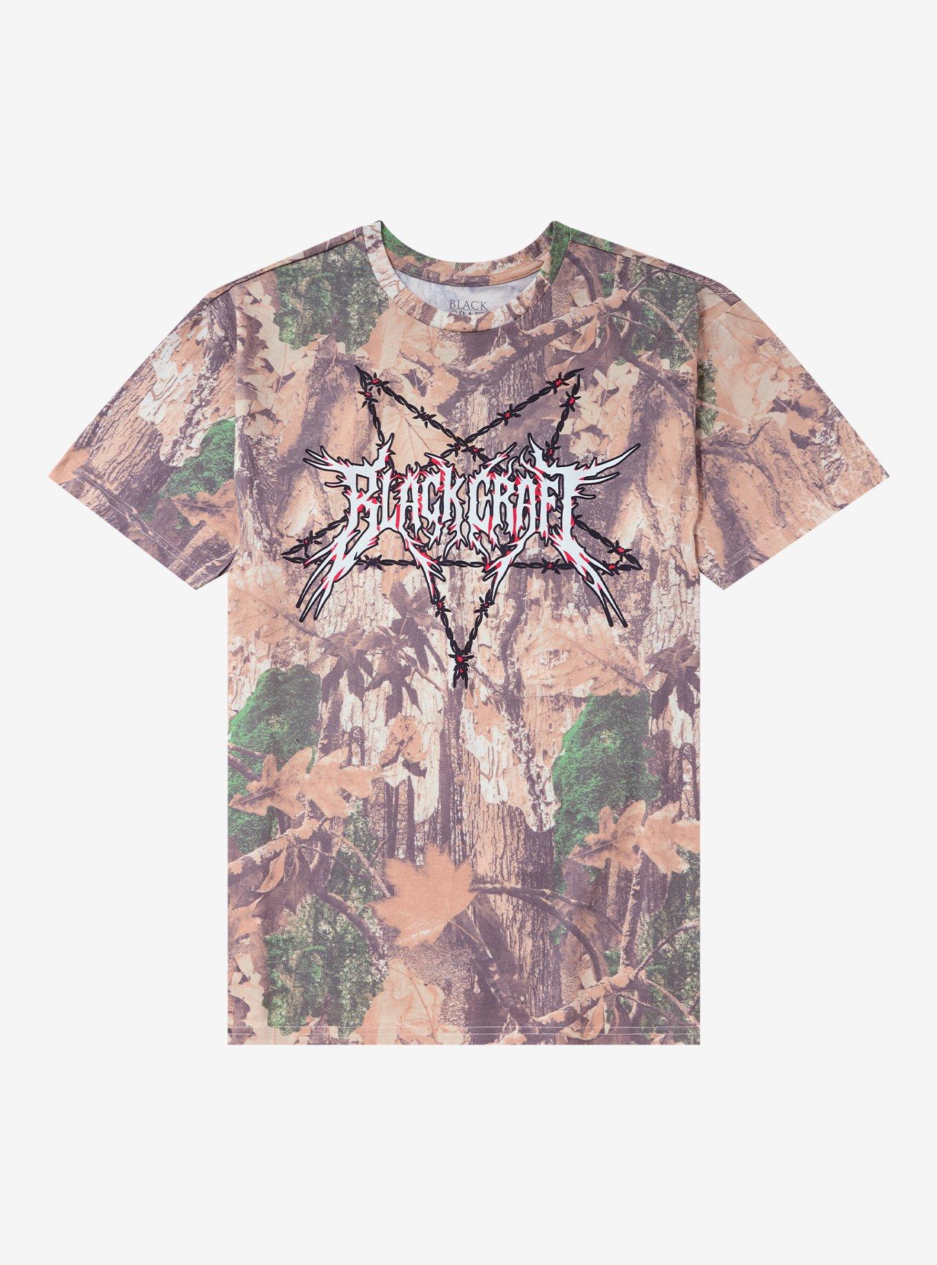 Blackcraft Tree Camouflage T-Shirt | Trending Graphic Tee For Fans