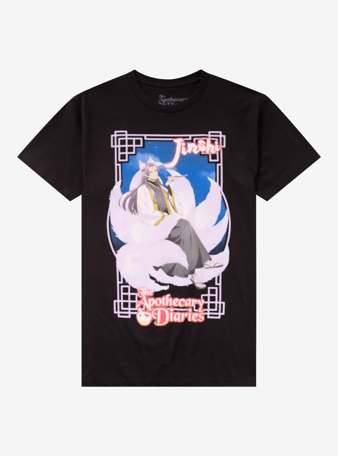 The Apothecary Diaries Jinshi Halloween Nine-Tailed Fox Costume T-Shirt | Trending Graphic Tee For Fans