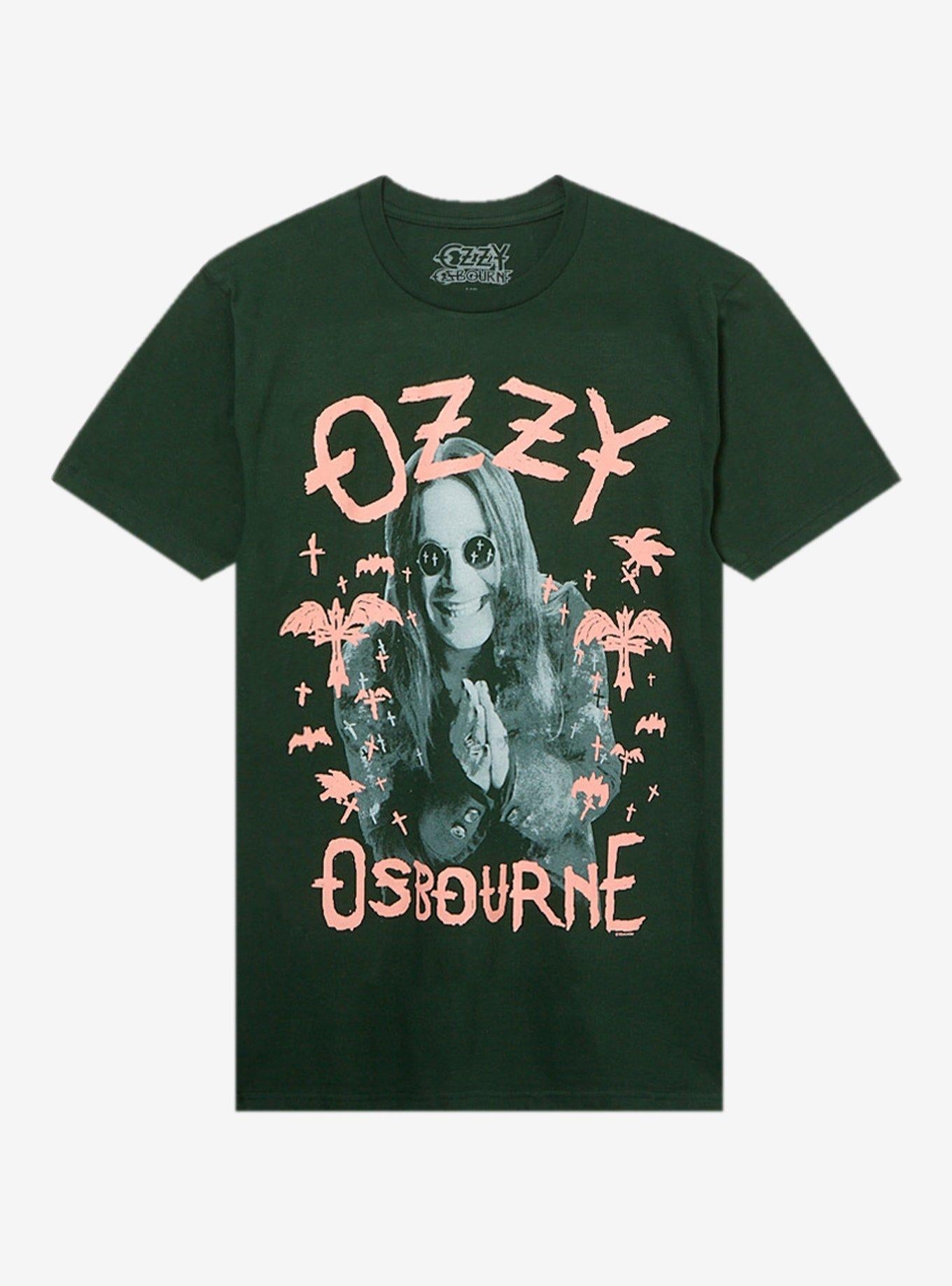 Ozzy Osbourne Pink Bats Portrait T-Shirt | Trending Graphic Tee For Fans