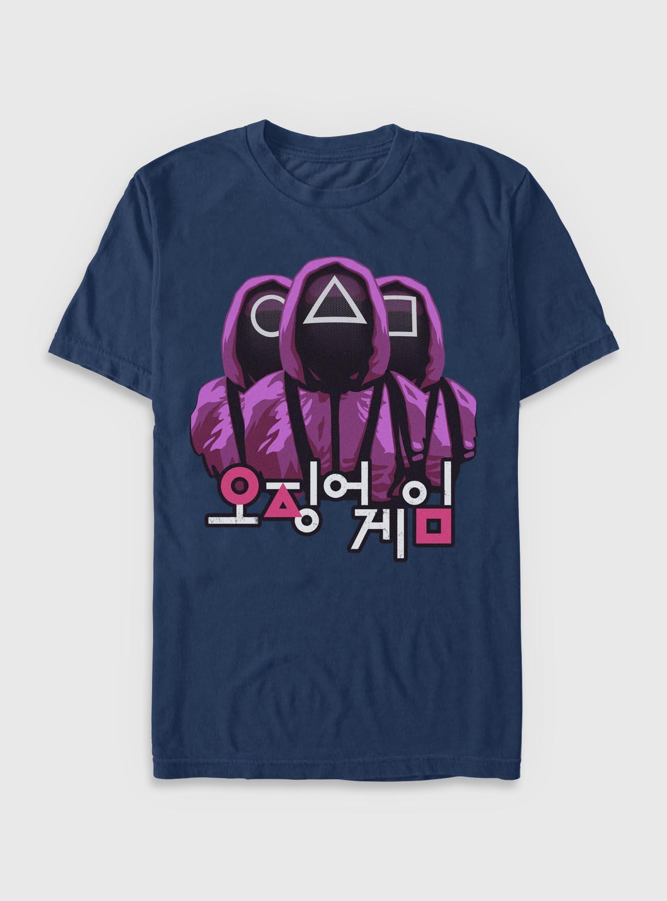 Squid Game Guards Garment Dye T-Shirt | Trending Graphic Tee For Fans