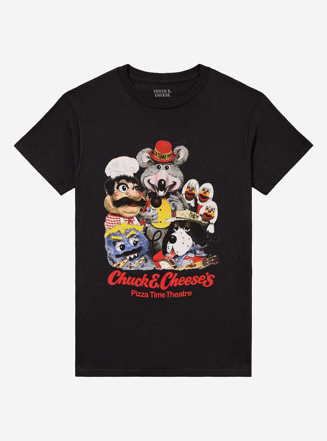 Chuck E. Cheese's Classic Group T-Shirt | Trending Graphic Tee For Fans