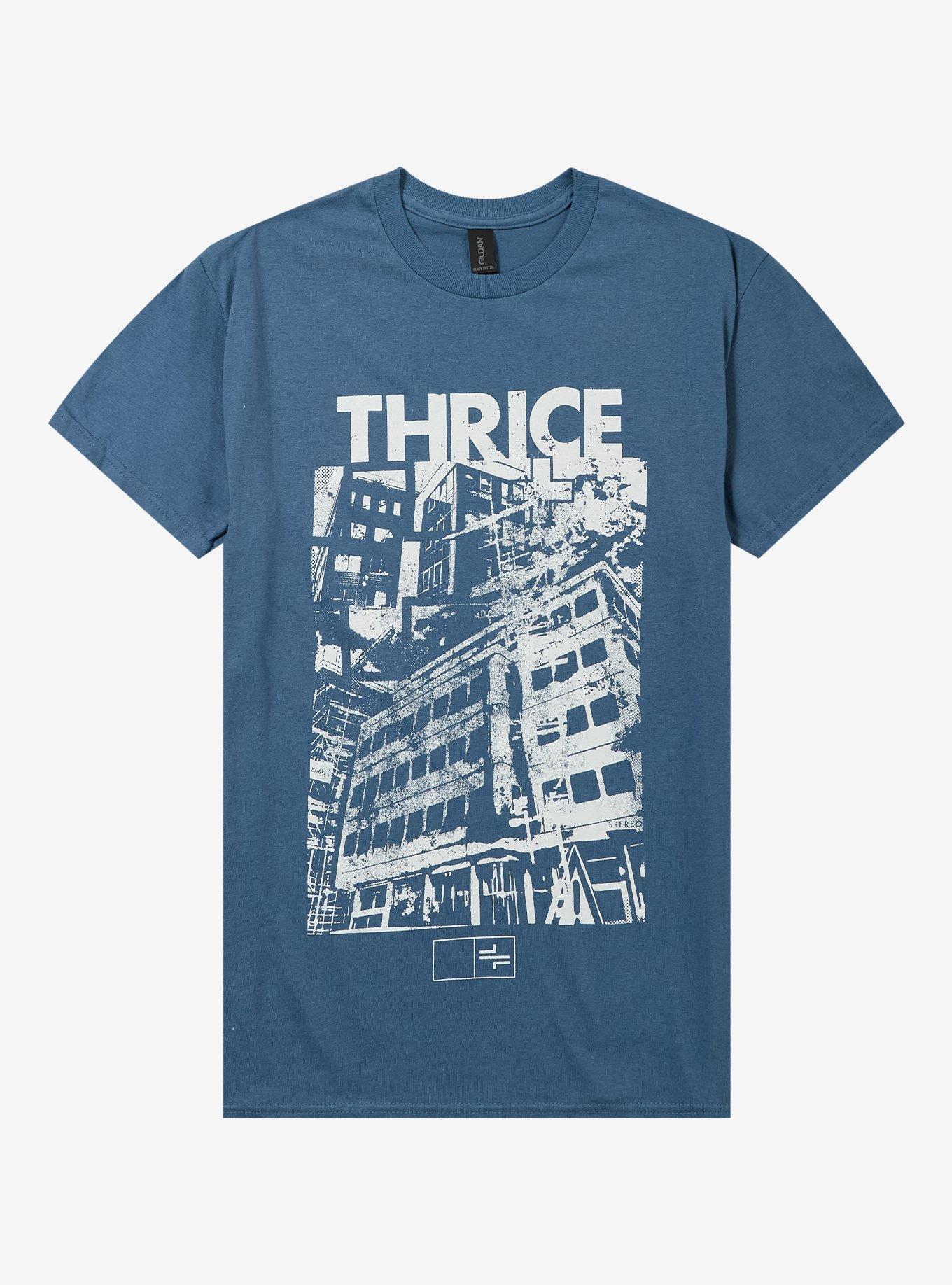 Thrice Crashing Building T-Shirt | Trending Graphic Tee For Fans