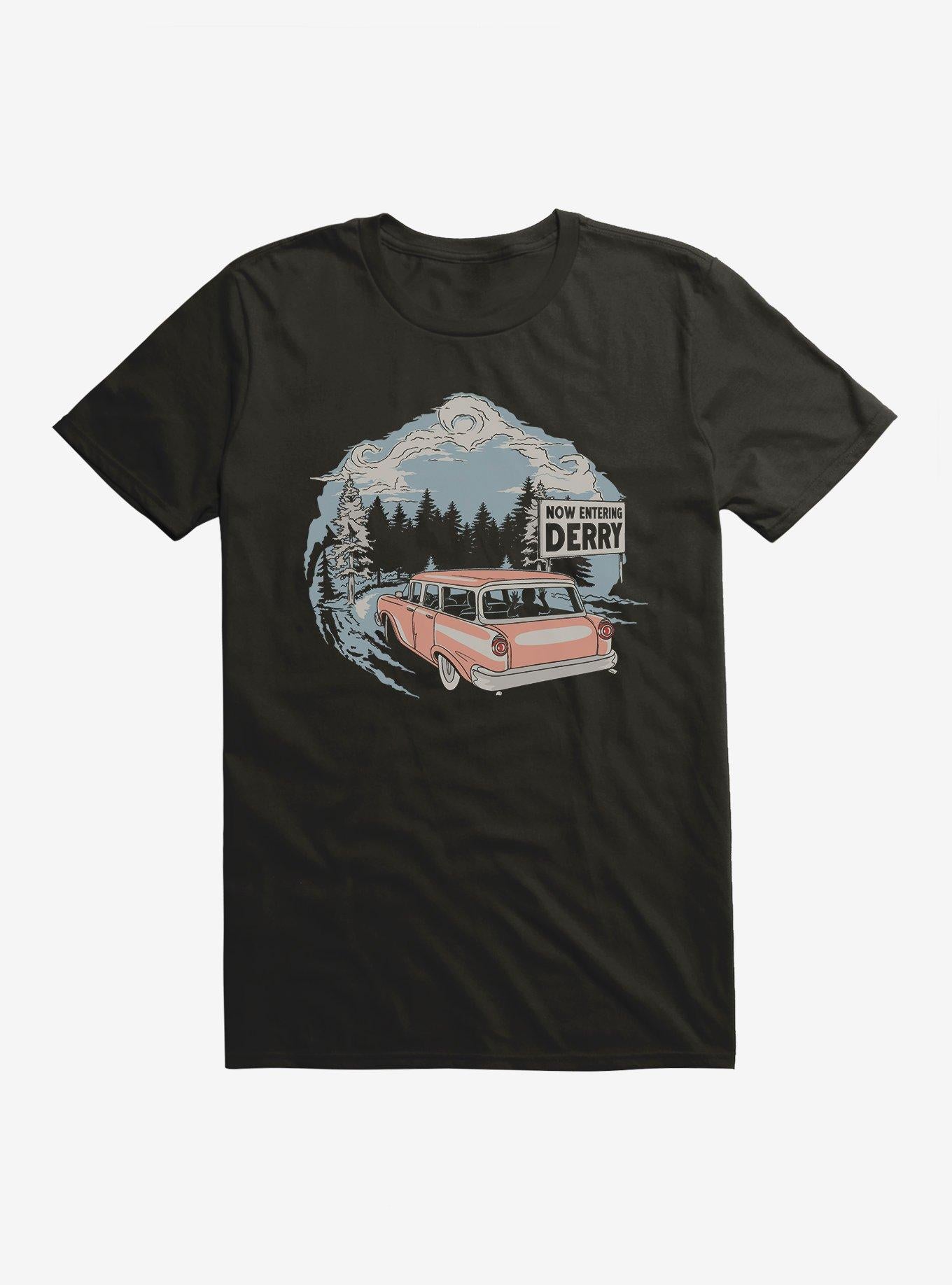 IT Welcome To Derry Now Entering Derry T-Shirt | Trending Graphic Tee For Fans