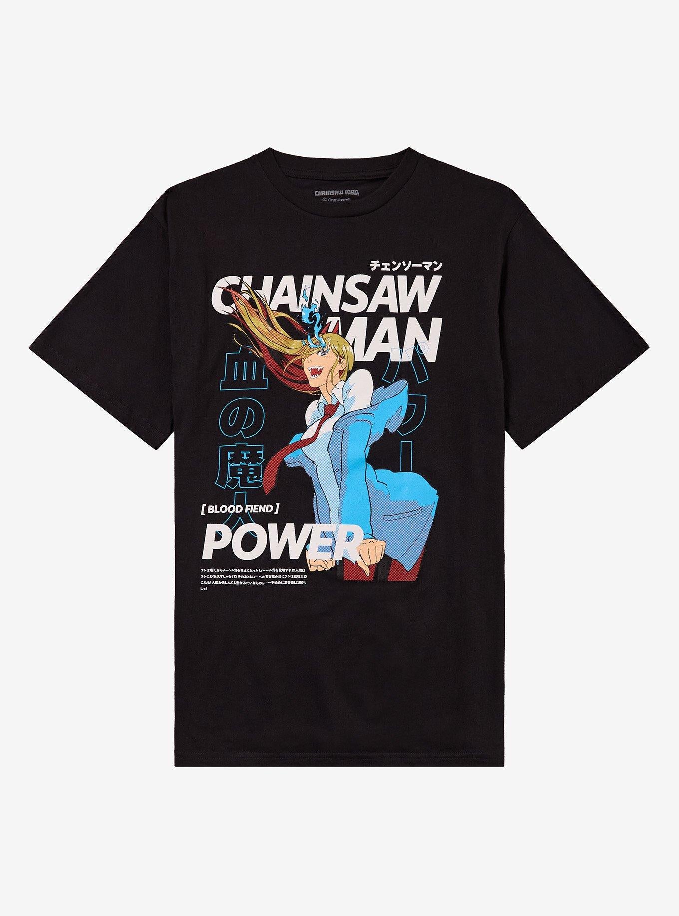 Chainsaw Man Power Magazine Cover T-Shirt | Trending Graphic Tee For Fans