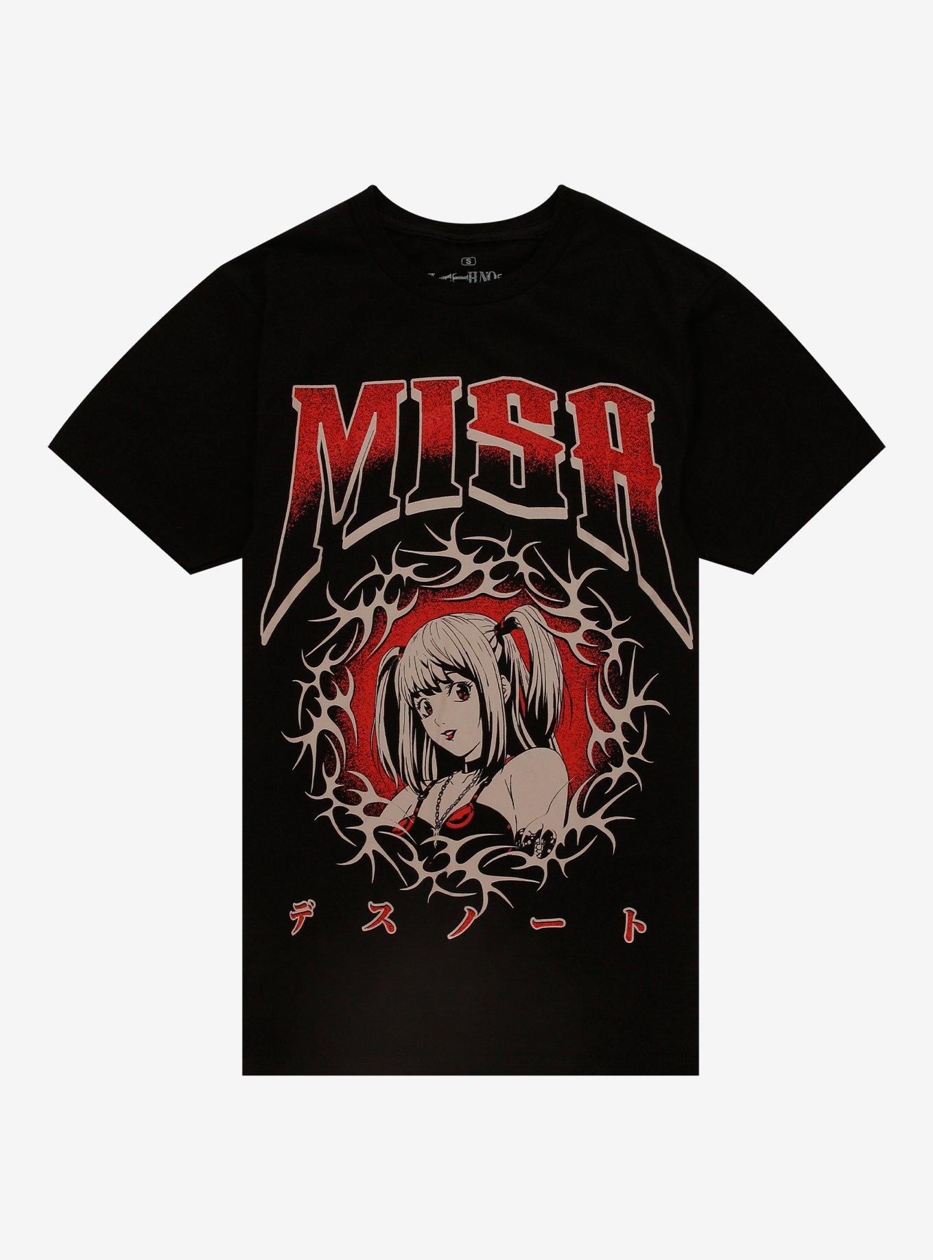 Death Note Misa Chrome Frame T-Shirt | Trending Graphic Tee For Fans