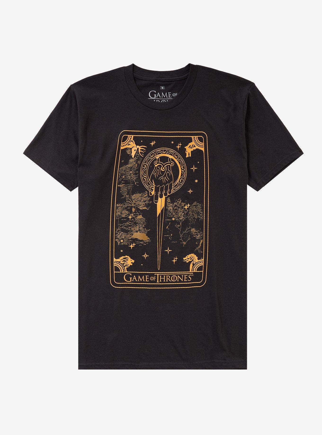 Game Of Thrones Hand Of The King Tarot Card T-Shirt | Trending Graphic Tee For Fans