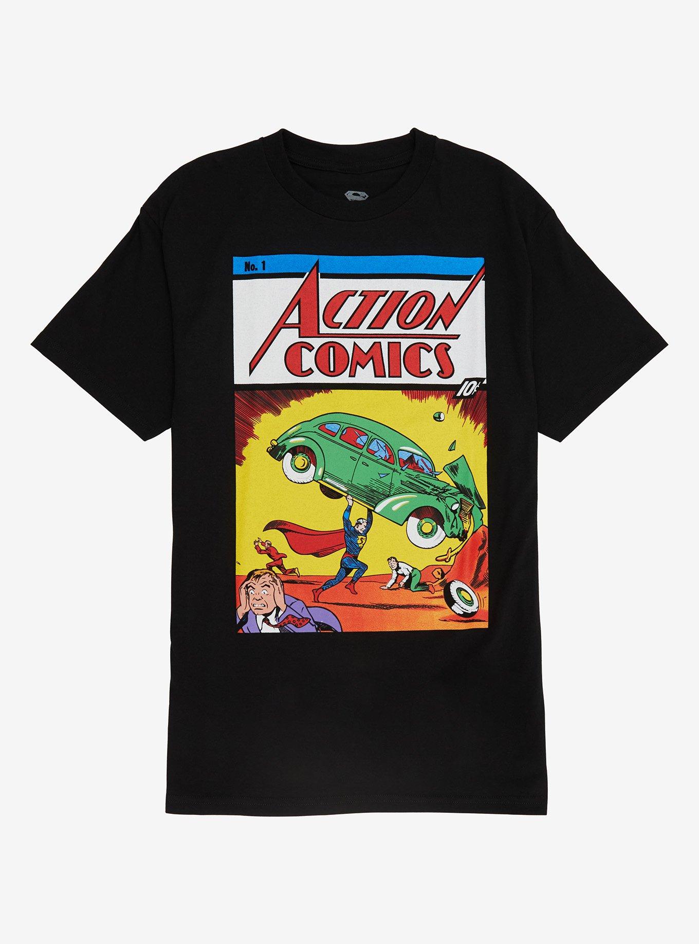 DC Comics Superman No. 1 Cover T-Shirt | Trending Graphic Tee For Fans