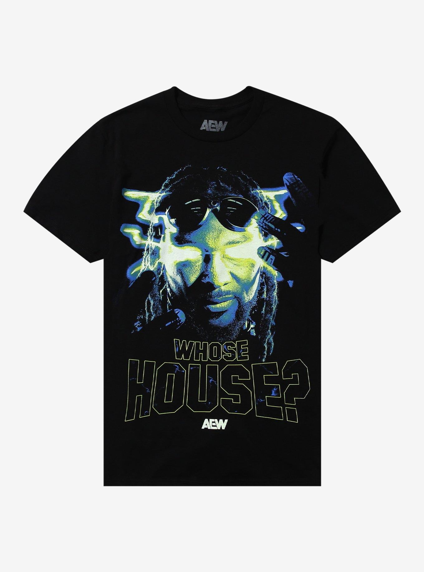 All Elite Wrestling Swerve Whose House T-Shirt | Trending Graphic Tee For Fans