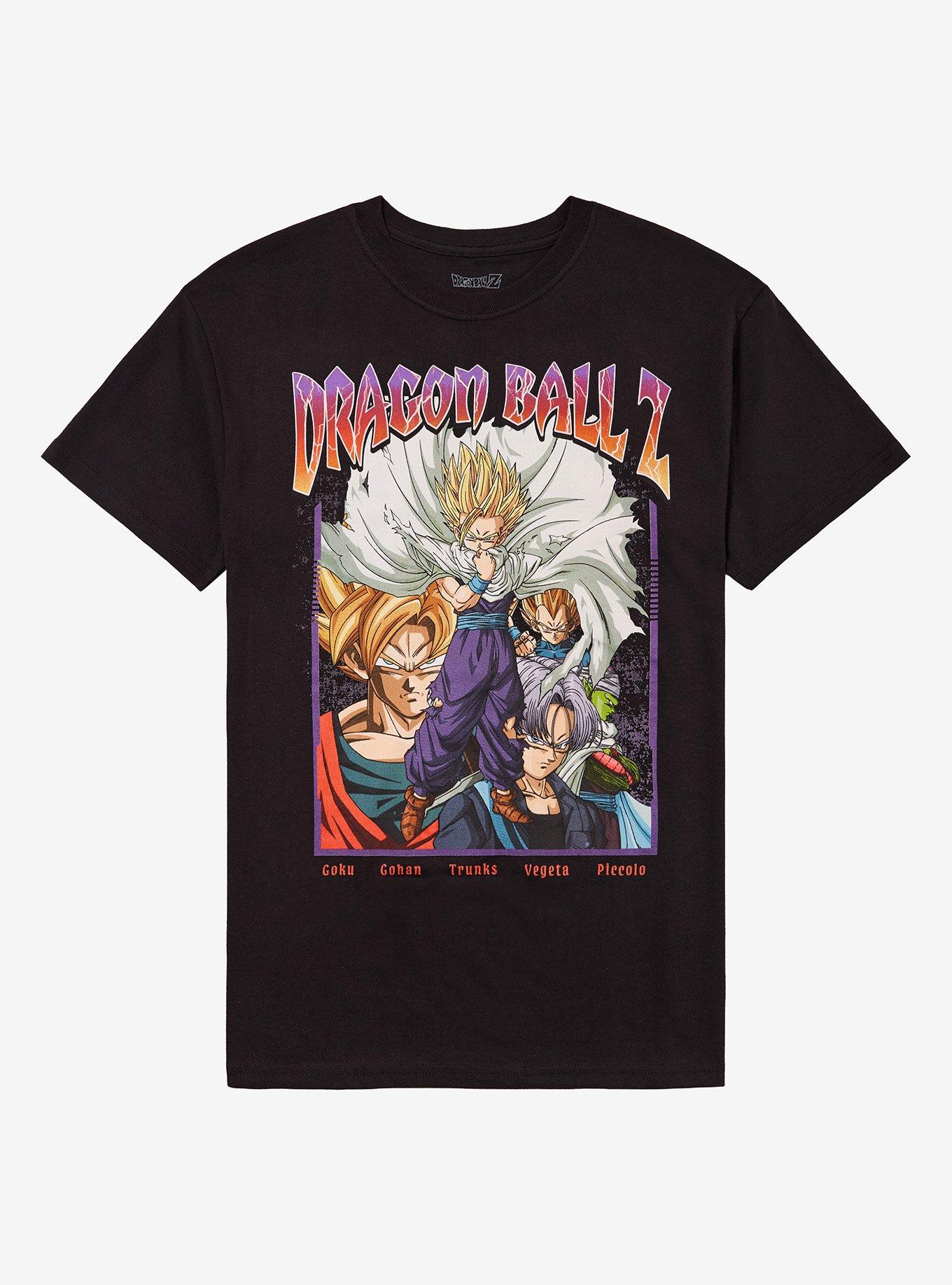 Dragon Ball Z Group T-Shirt | Trending Graphic Tee For Fans
