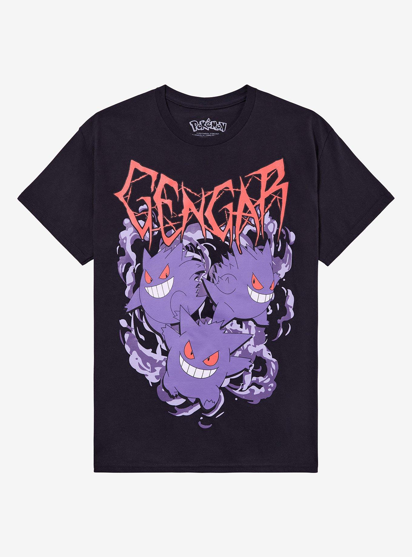 Pokemon Gengar Collage T-Shirt | Trending Graphic Tee For Fans