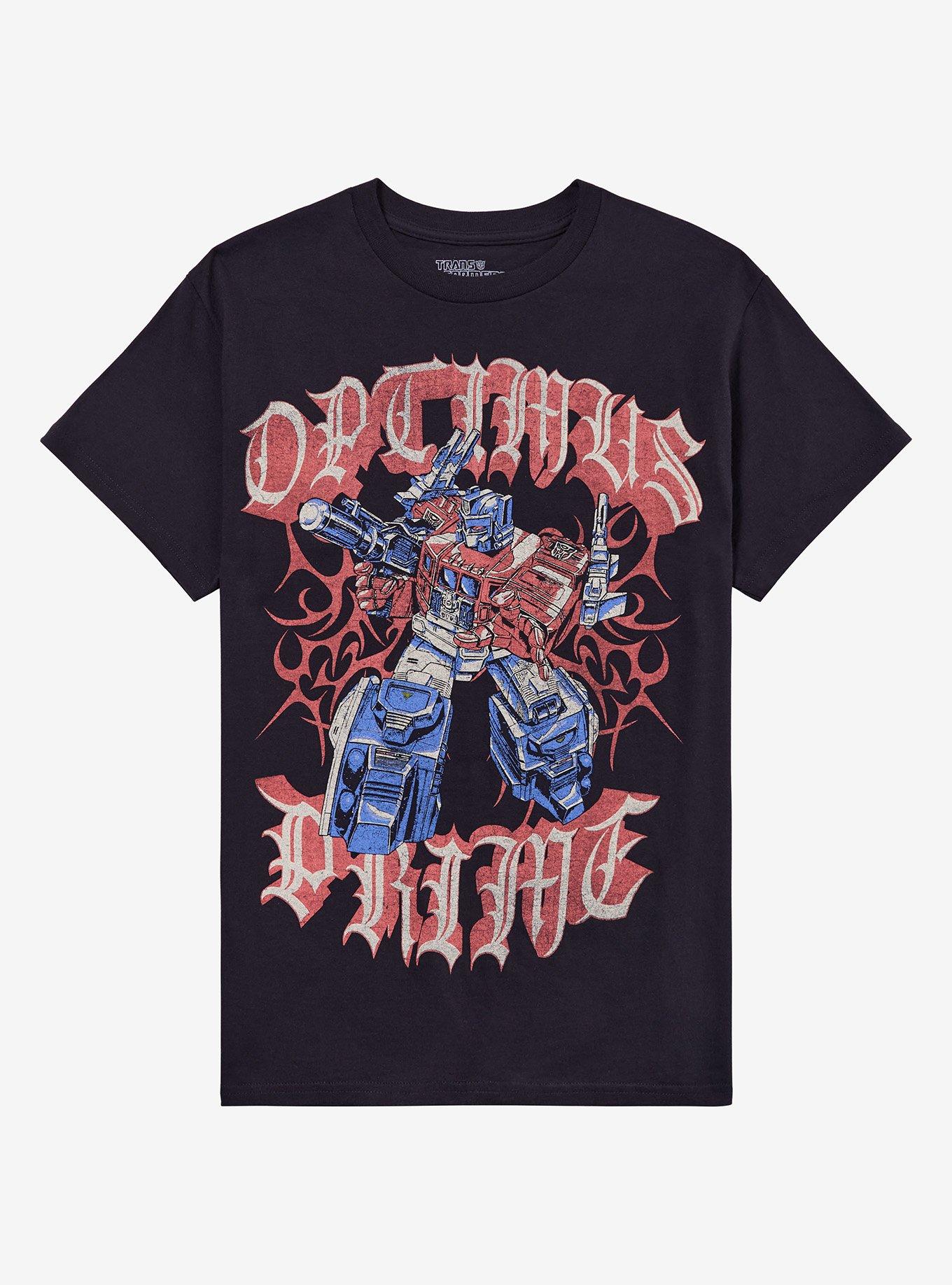 Transformers Optimus Prime Metal Print T-Shirt | Trending Graphic Tee For Fans