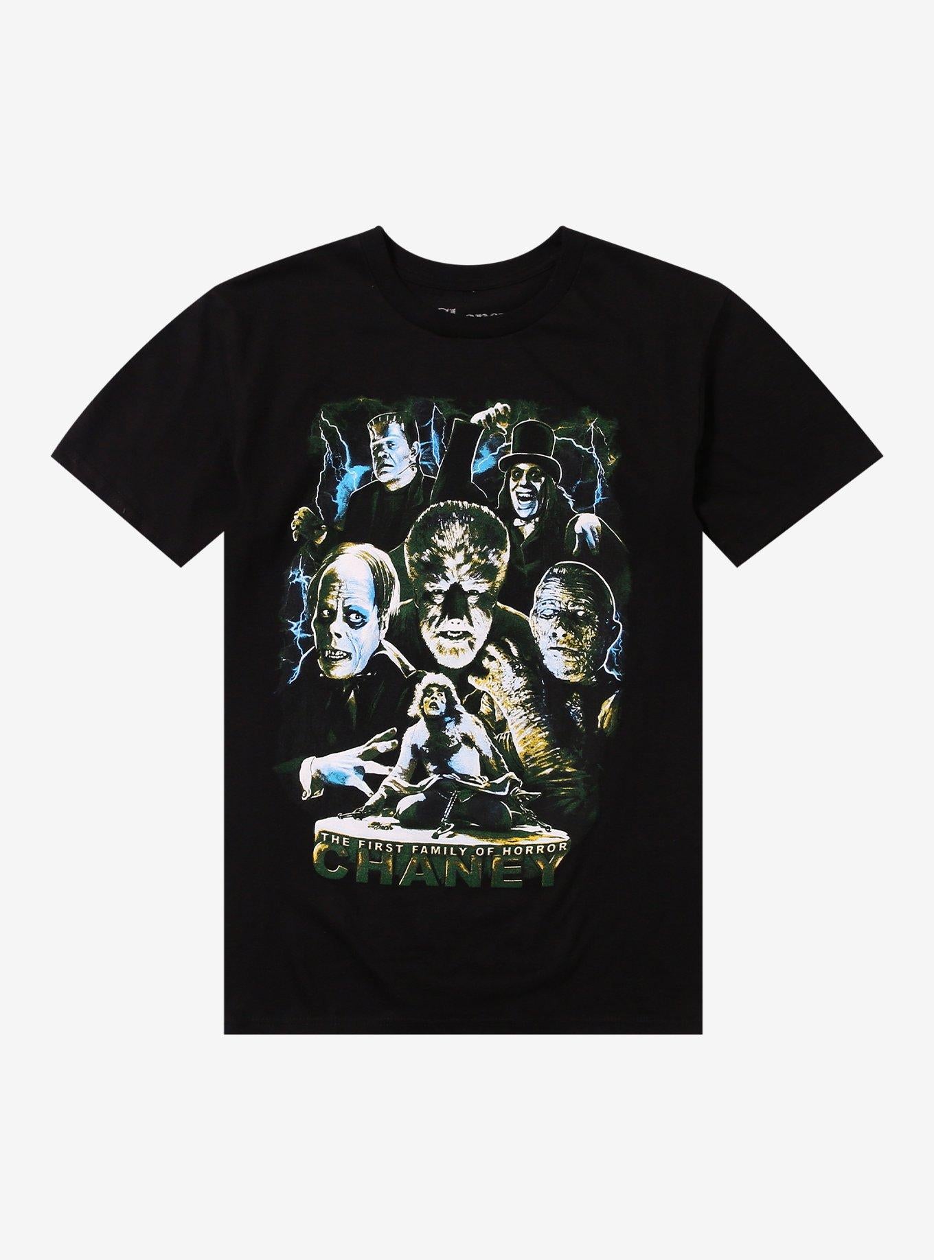 Chaney First Family Of Horror T-Shirt | Trending Graphic Tee For Fans