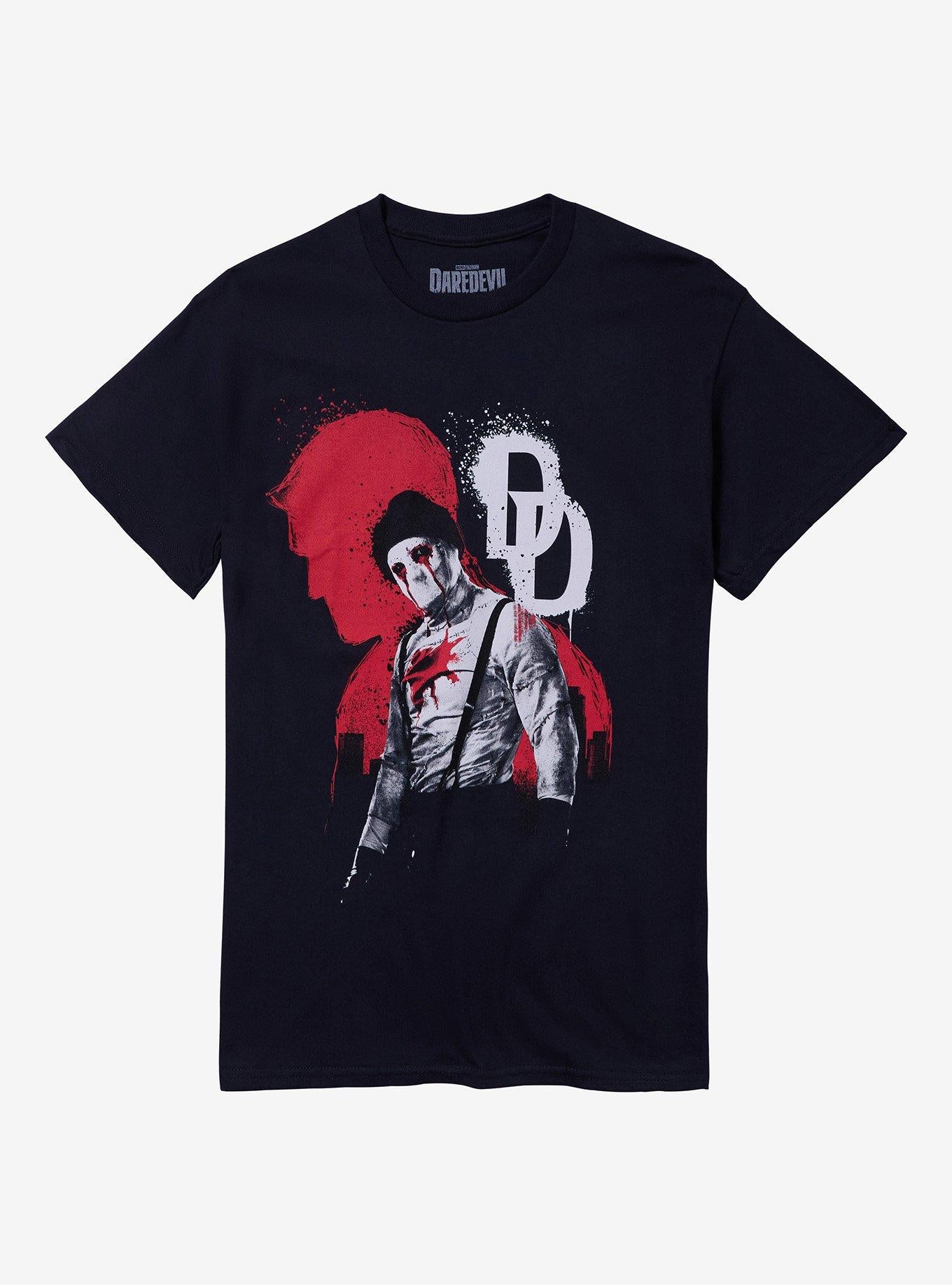 Marvel Daredevil Born Again Daredevil & Muse T-Shirt | Trending Graphic Tee For Fans