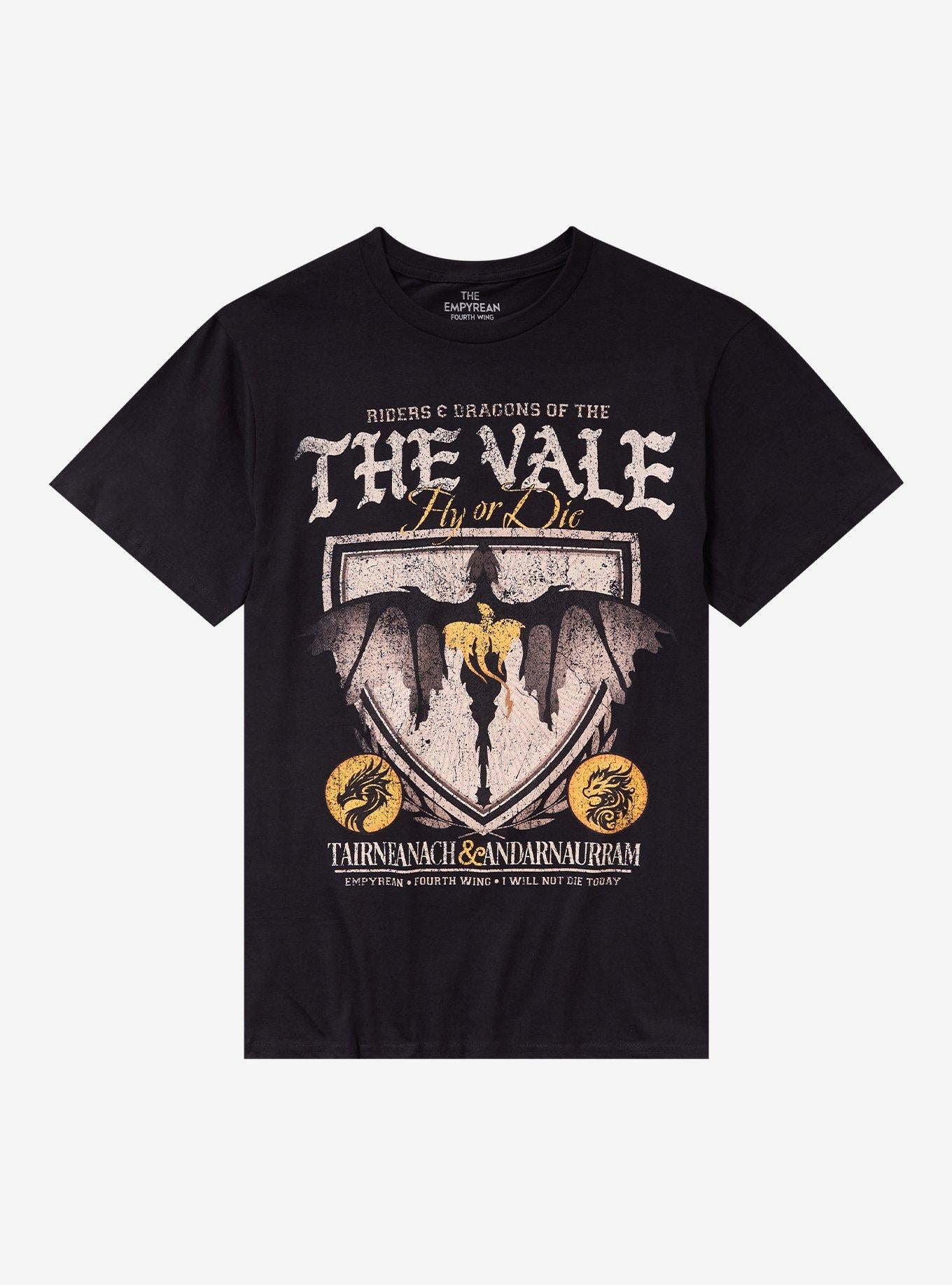 Fourth Wing Violet's Dragons T-Shirt | Trending Graphic Tee For Fans