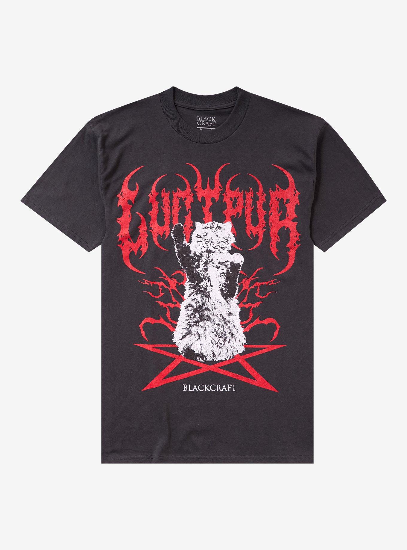 BlackCraft Lucipur Red Pentagram T-Shirt | Trending Graphic Tee For Fans
