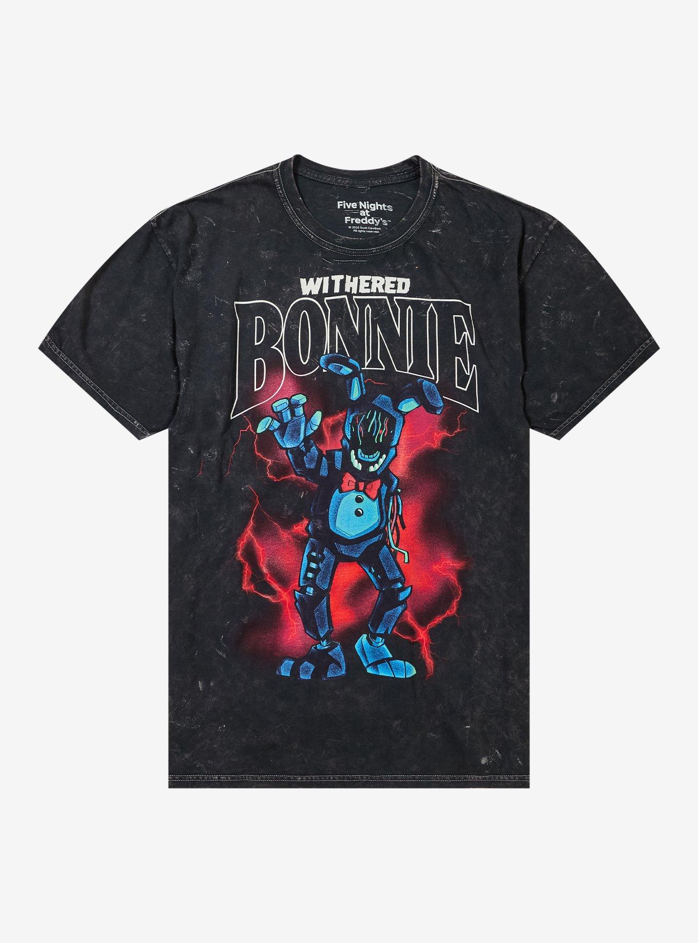 Five Nights At Freddy's Withered Bonnie T-Shirt | Trending Graphic Tee For Fans