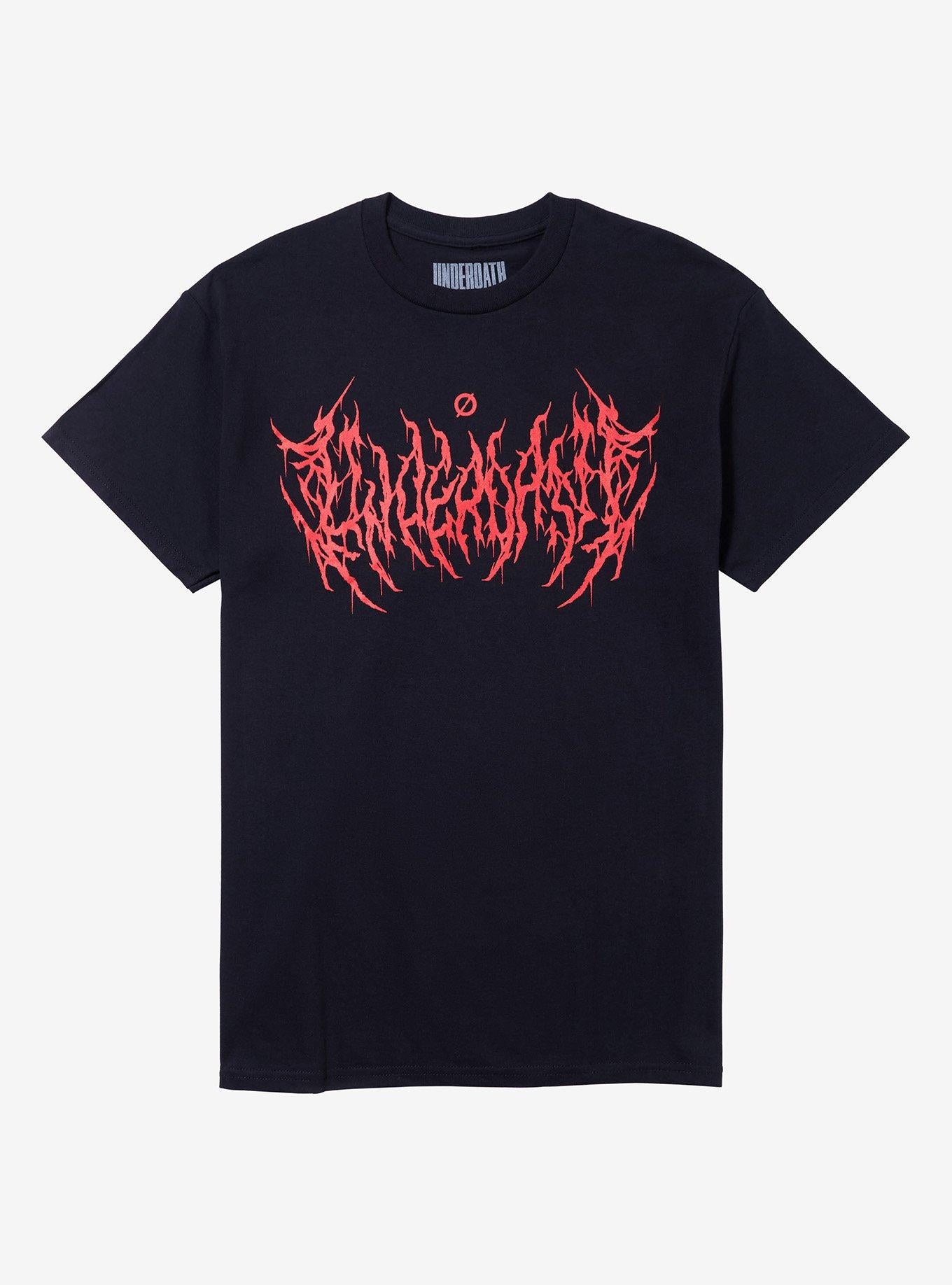Underoath Metal Logo T-Shirt | Trending Graphic Tee For Fans