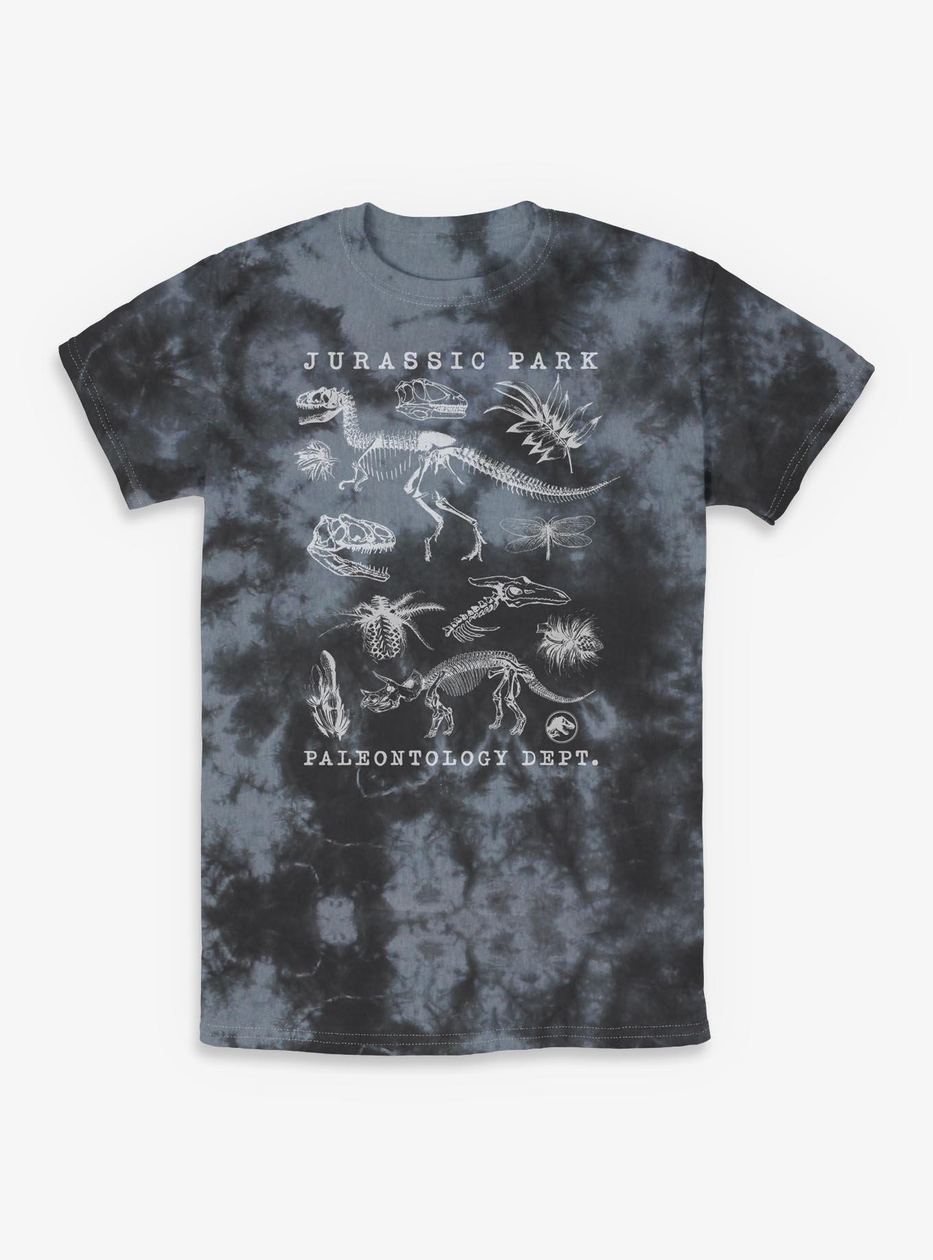 Jurassic Park Flora & Fauna Tie-Dye T-Shirt | Trending Graphic Tee For Fans