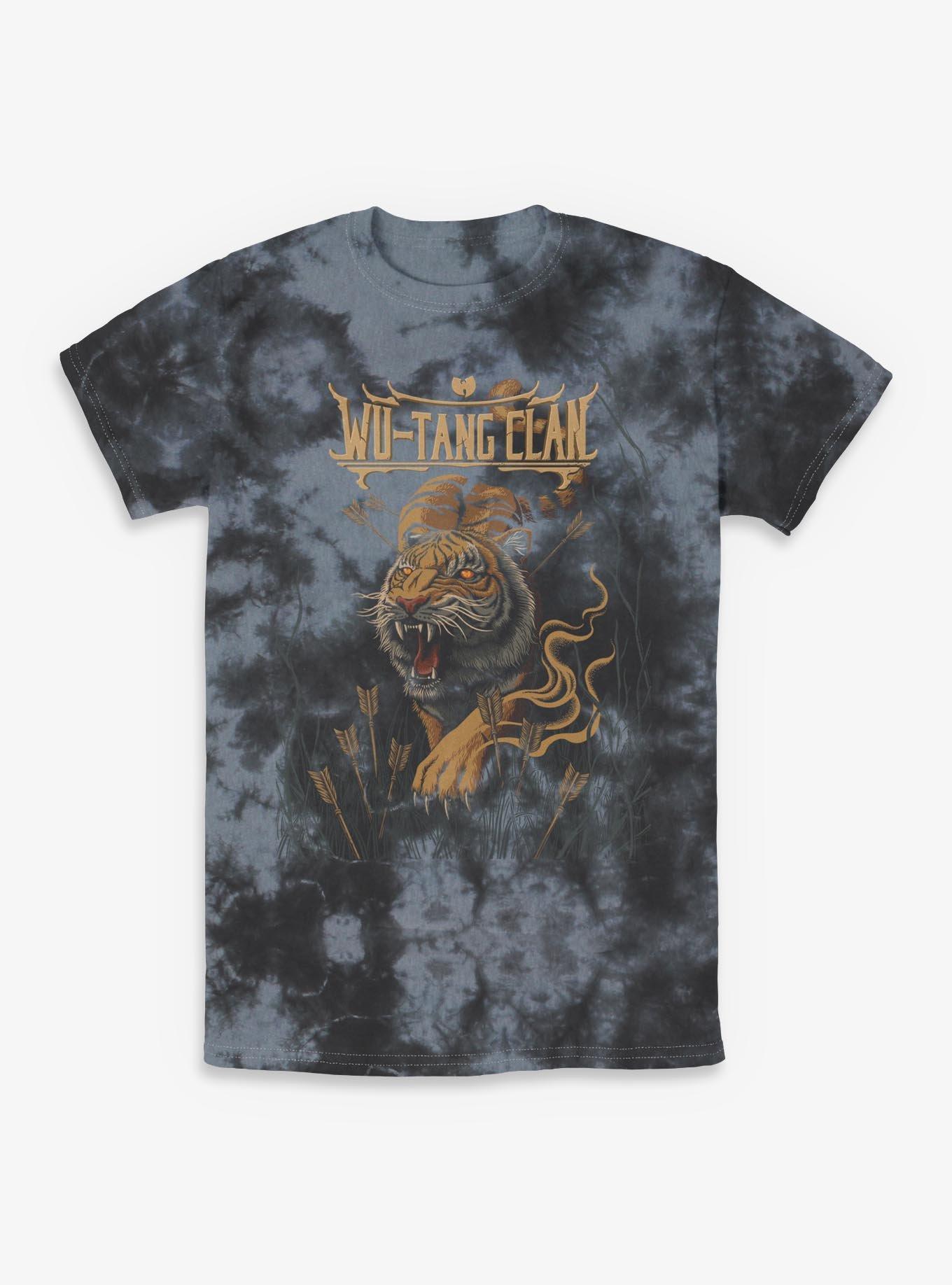 Wu-Tang Clan Tiger And Arrows Tie-Dye T-Shirt | Trending Graphic Tee For Fans