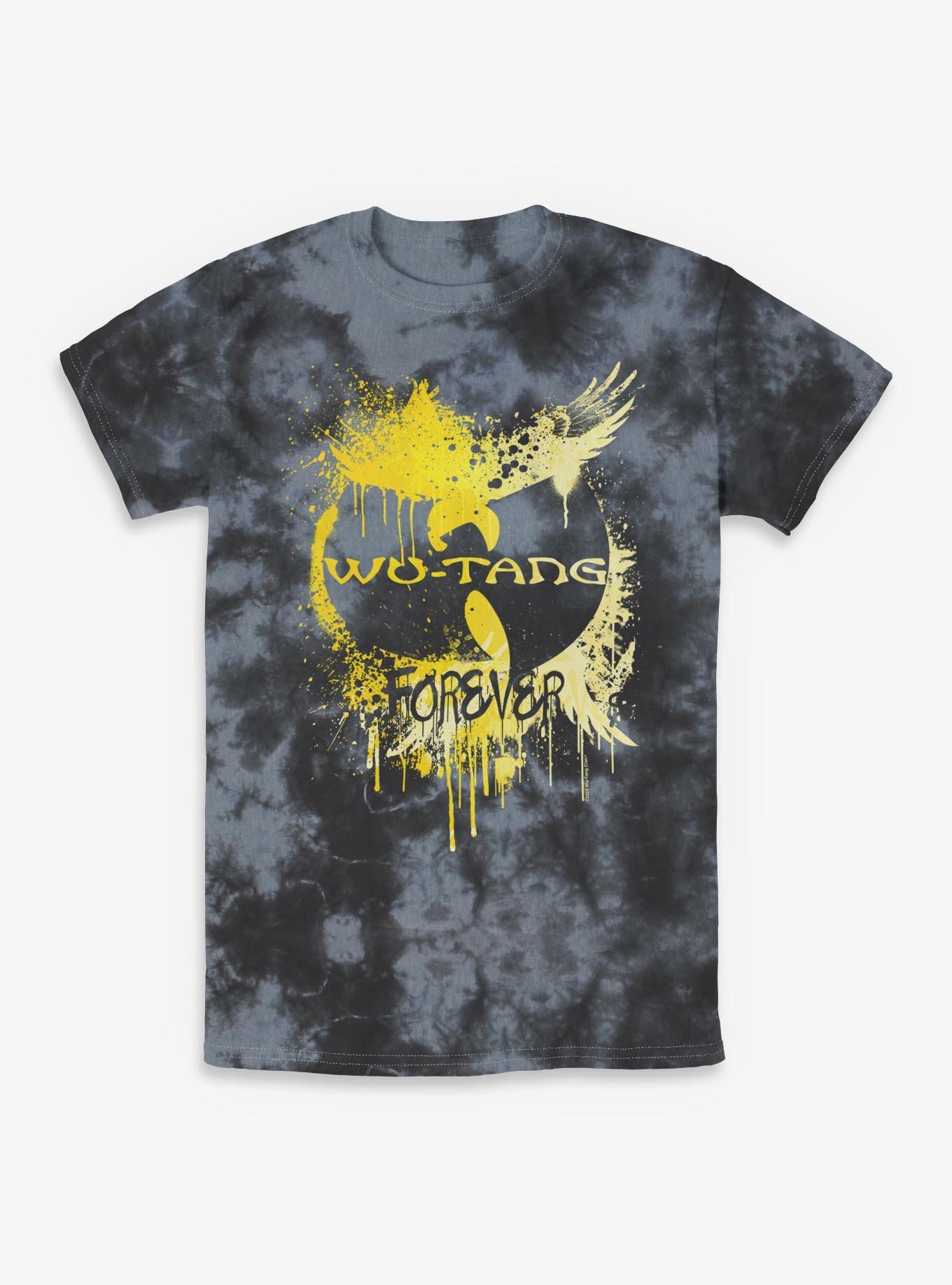 Wu-Tang Clan Paint Splash Tie-Dye T-Shirt | Trending Graphic Tee For Fans