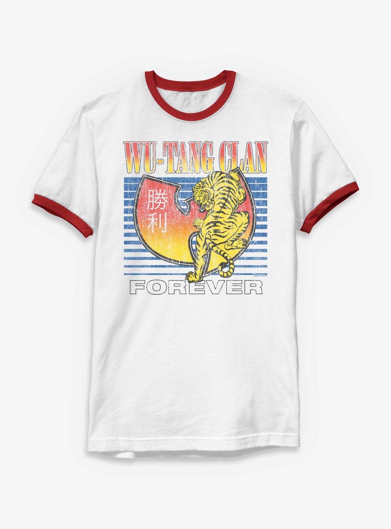Wu-Tang Clan Forever Tiger Logo Ringer T-Shirt | Trending Graphic Tee For Fans