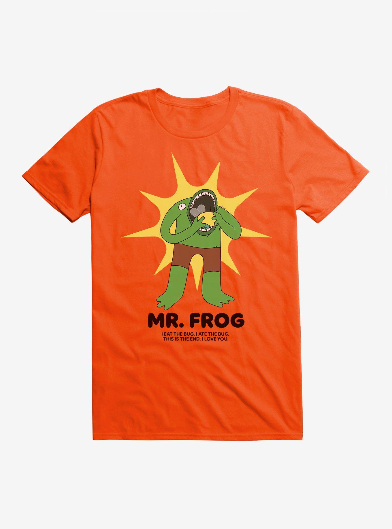 Smiling Friends Mr. Frog T-Shirt | Trending Graphic Tee For Fans