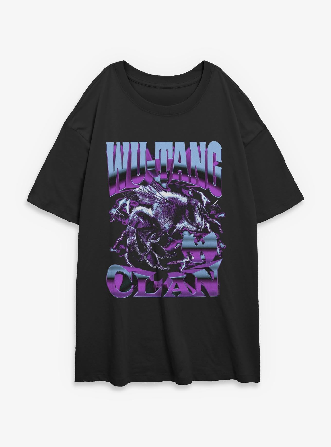 Wu-Tang Clan Logo Killer Bee Girls Oversized T-Shirt | Trending Graphic Tee For Fans