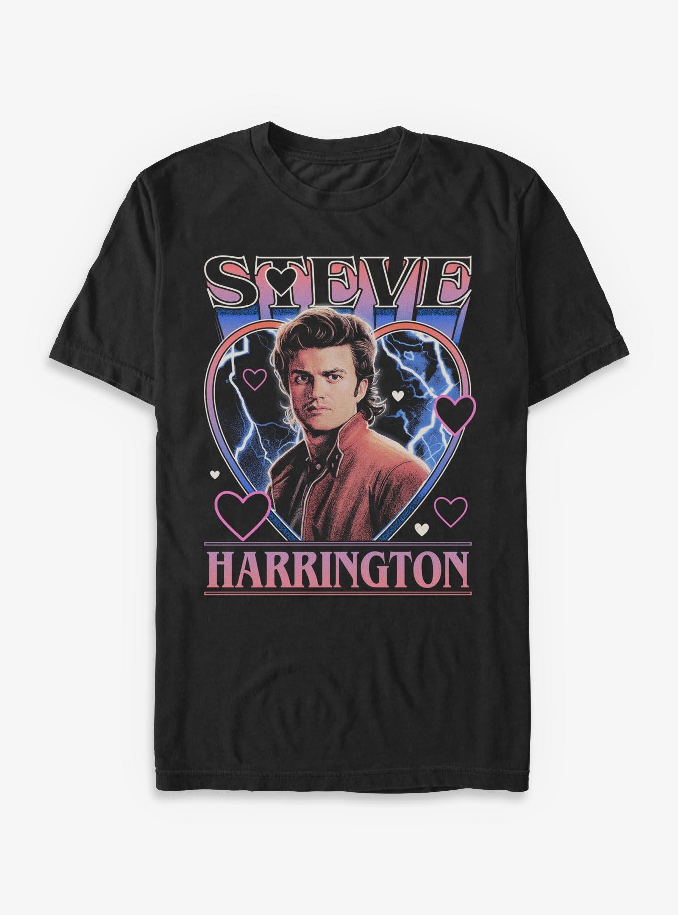 Stranger Things Steve Harrington Love Hot Topic Exclusive T-Shirt | Trending Graphic Tee For Fans
