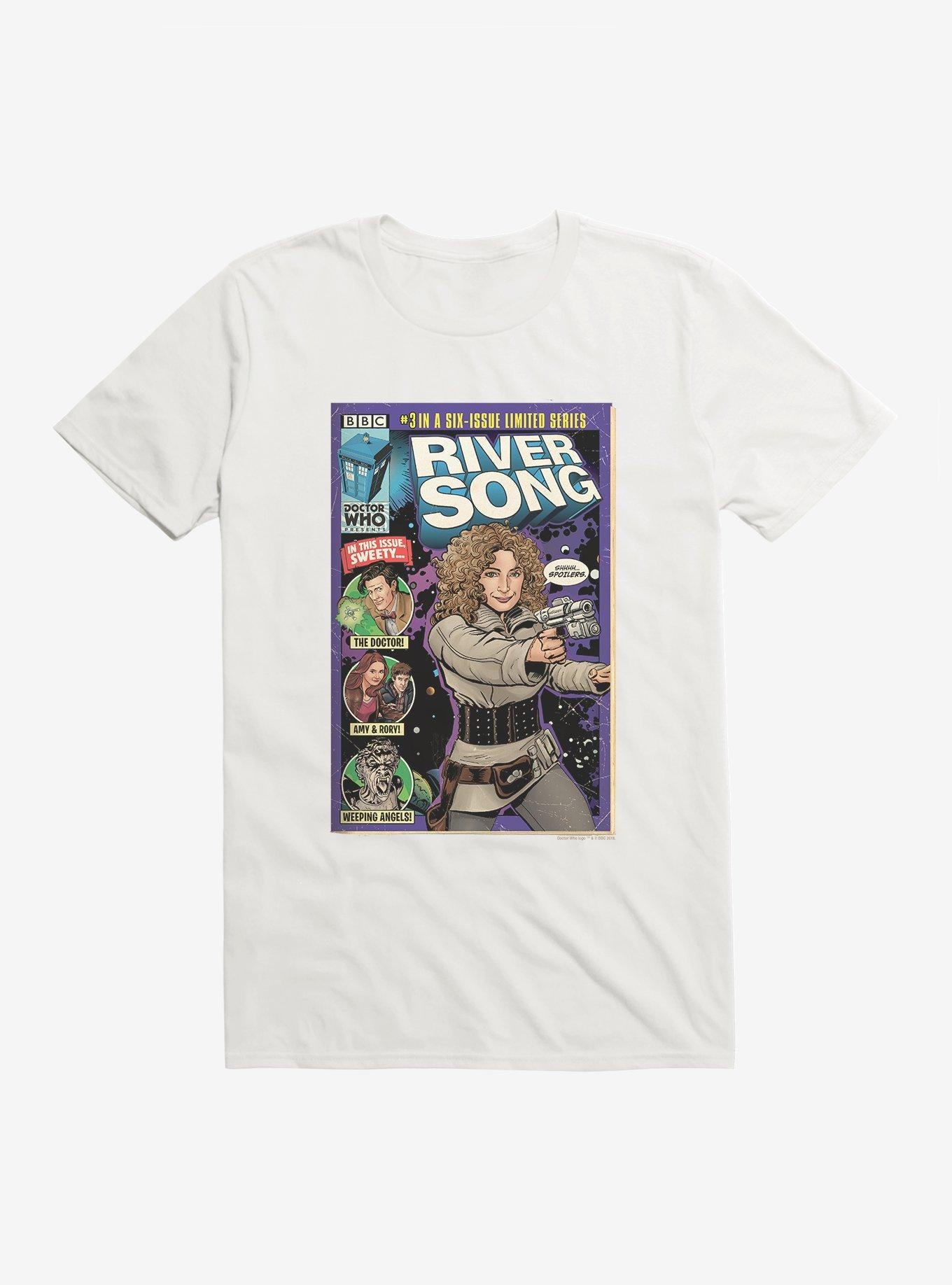 Doctor Who River Song Comic T-Shirt | Trending Graphic Tee For Fans