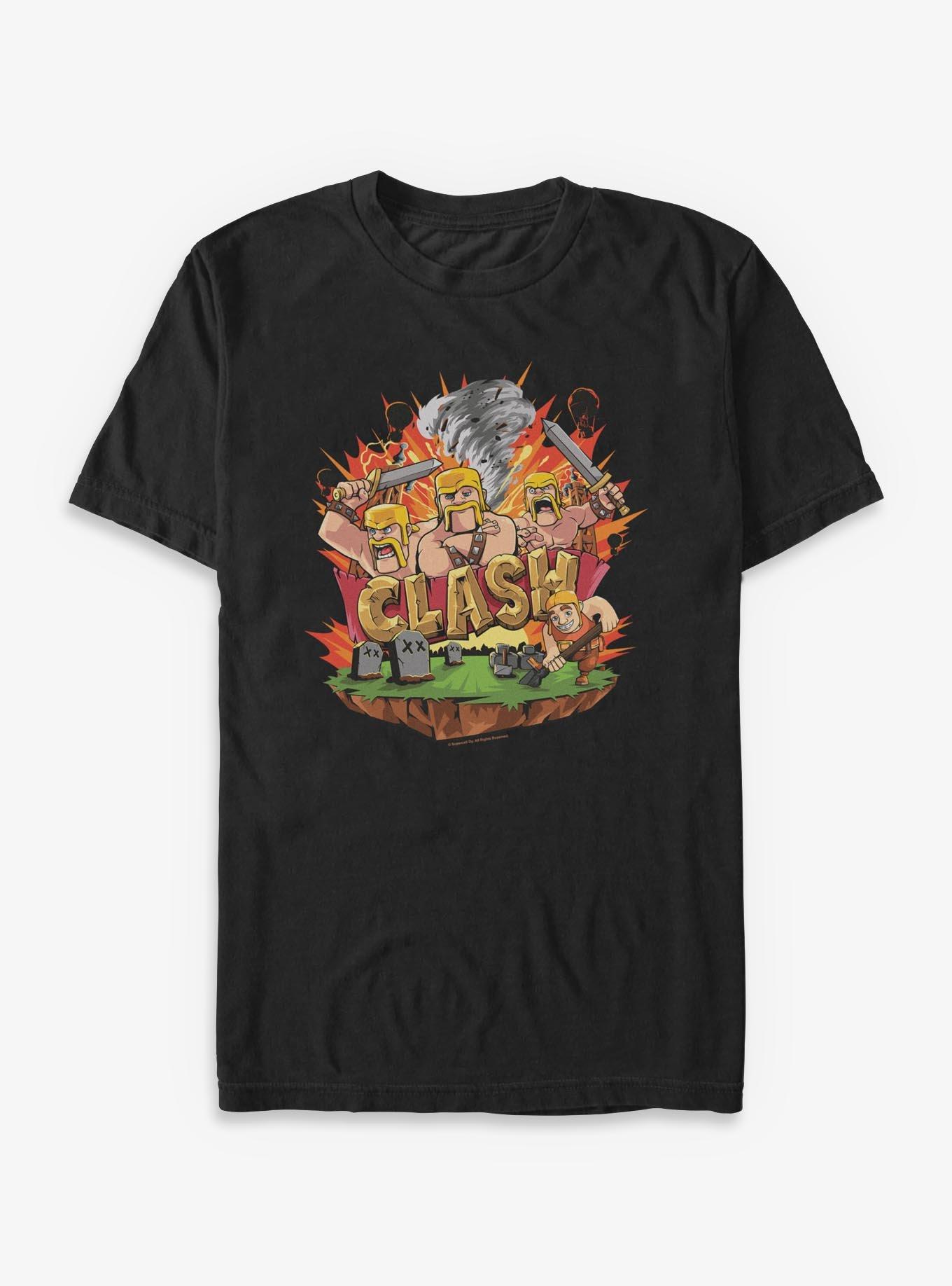 Clash of Clans Clash Grave T-Shirt | Trending Graphic Tee For Fans