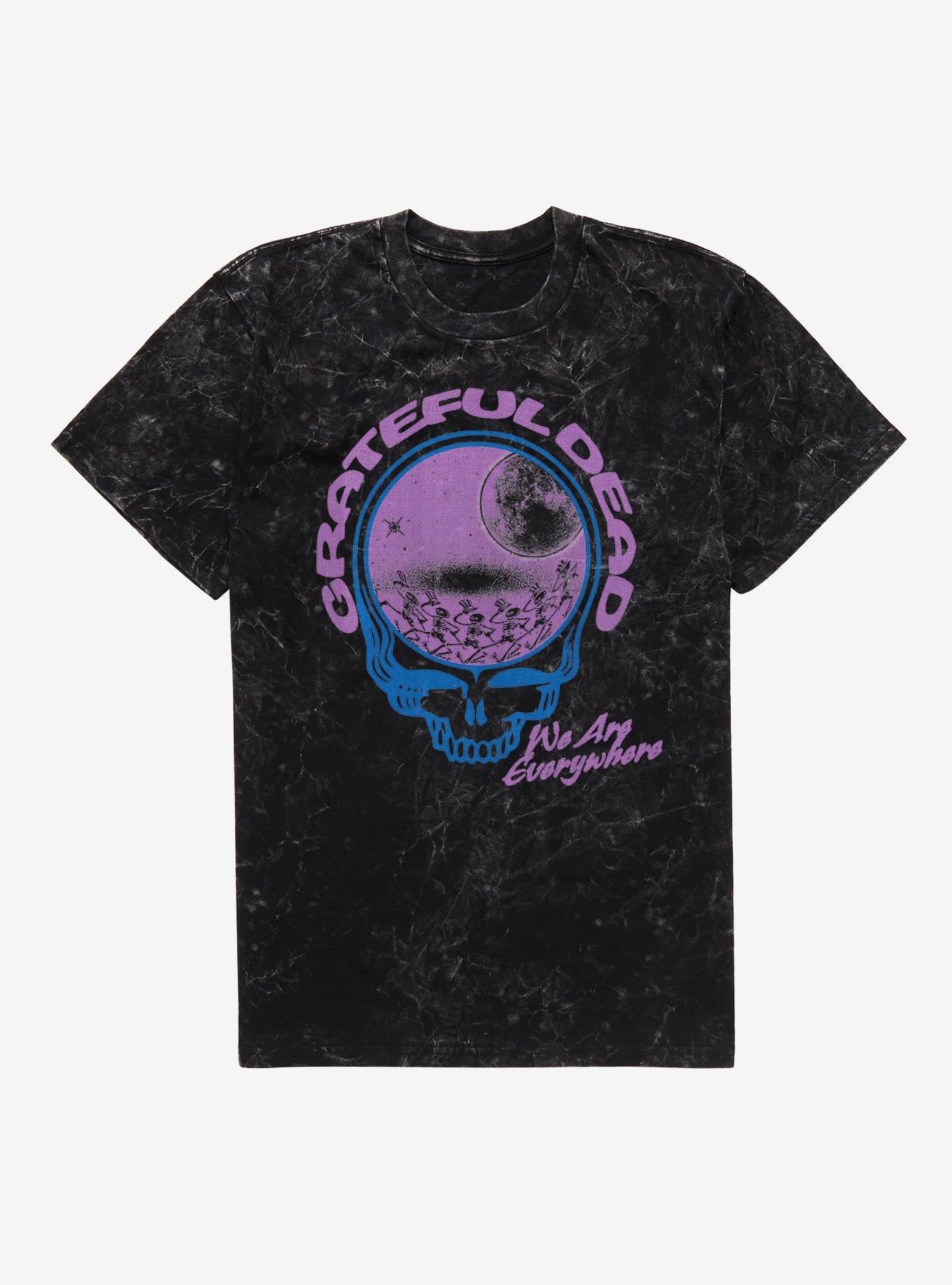 The Grateful Dead We Are Everywhere Mineral Wash T-Shirt | Trending Graphic Tee For Fans
