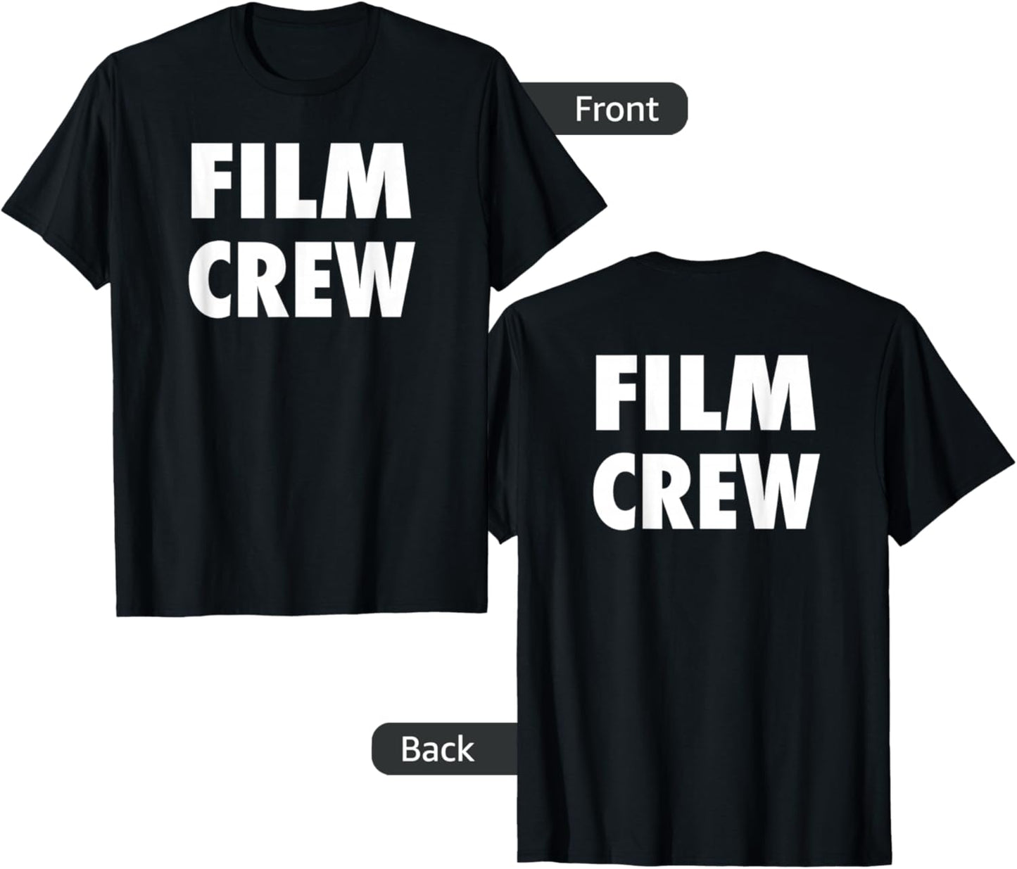 Film Crew T Shirt Front & Back Location Shooting & Movie T T-Shirt | Trending 2025 | Comfort Daily Wear